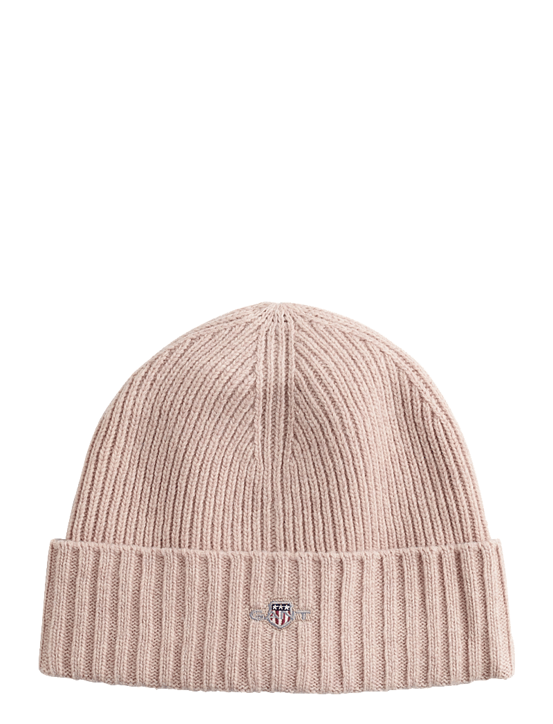 GANT - UNISEX. SHIELD WOOL BEANIE - shop efter anledning - dry sand - 0