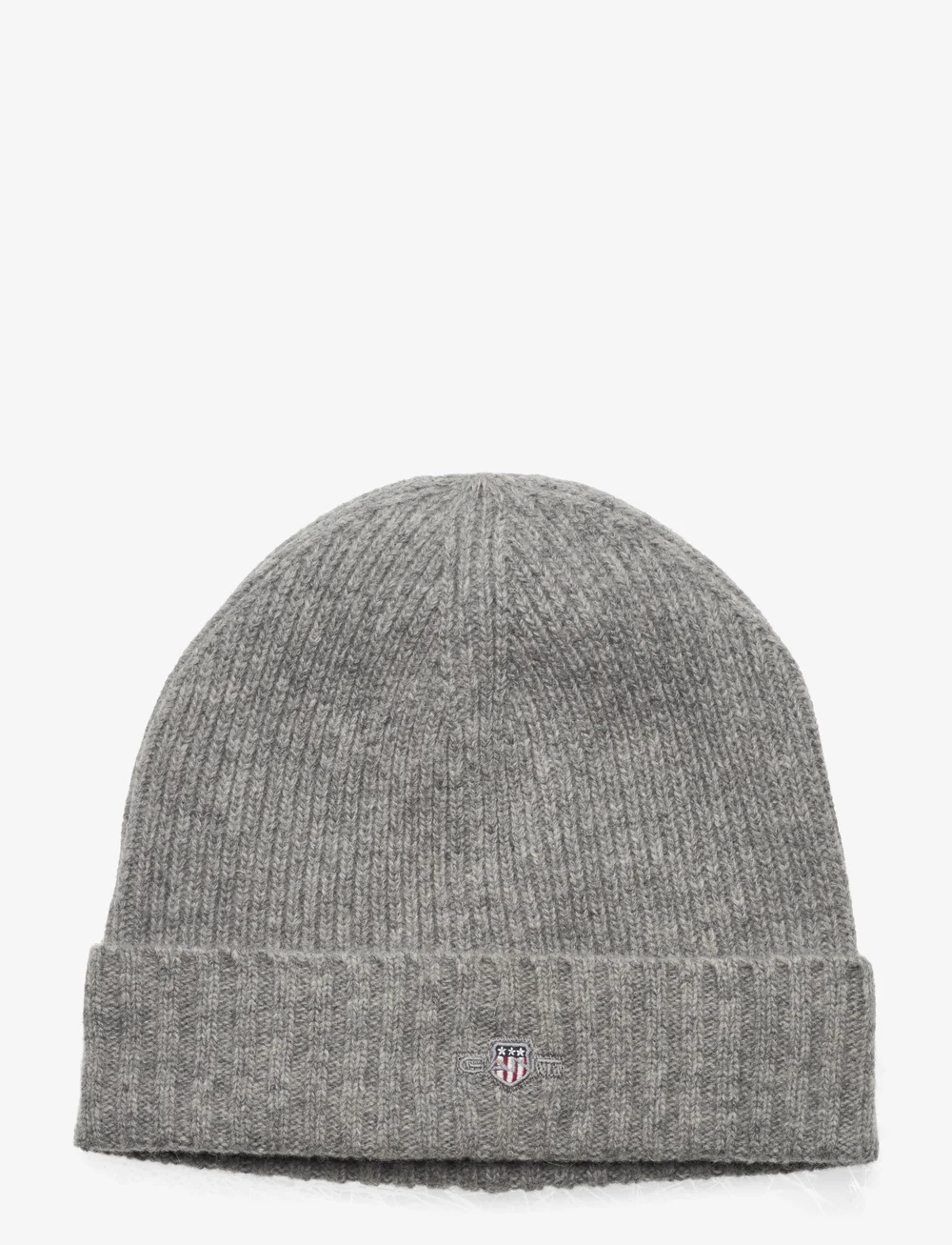 GANT - UNISEX. SHIELD WOOL BEANIE - shop by occasion - grey melange - 0