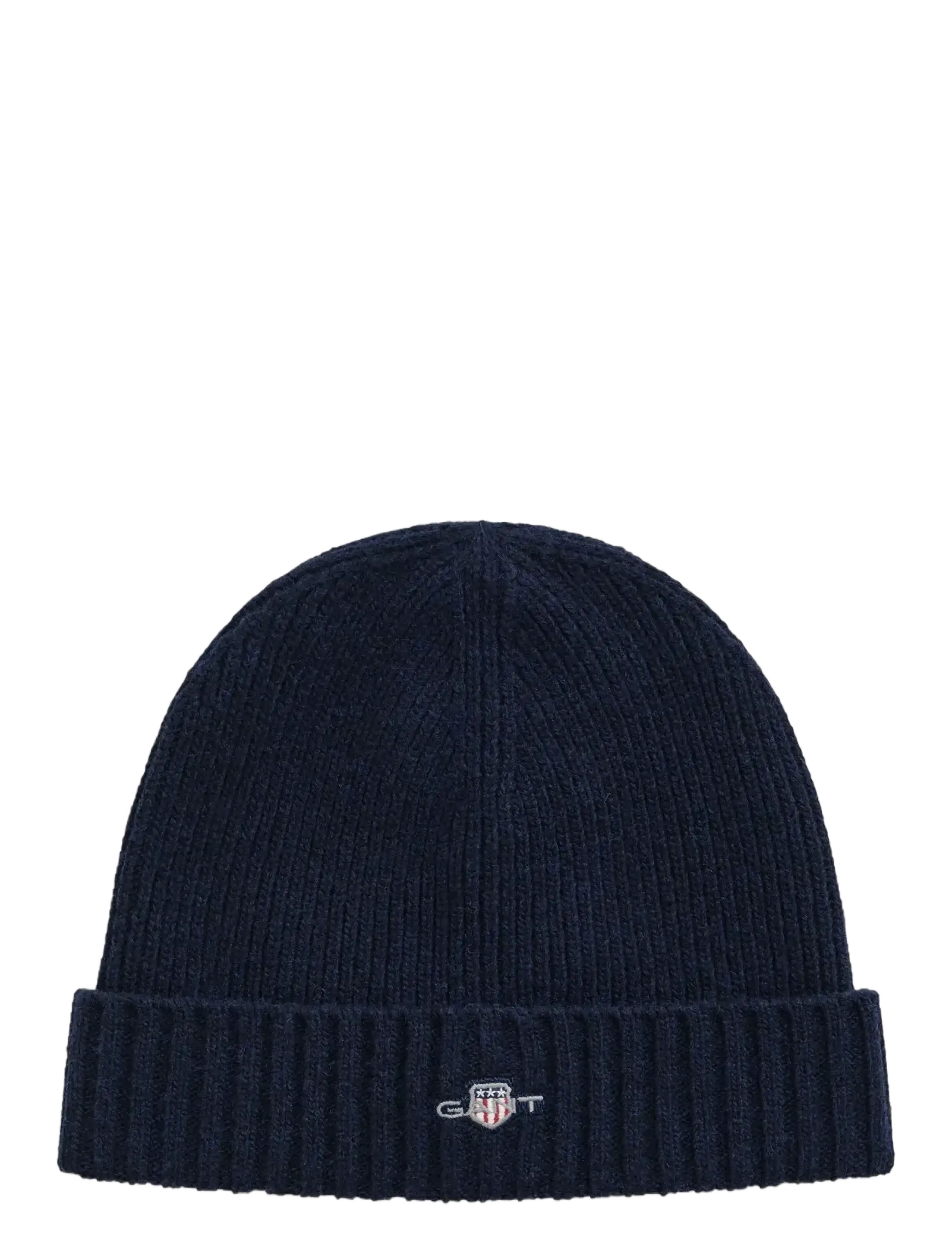 Gant UNISEX. SHIELD WOOL BEANIE - Accessoires - MARINE / navy