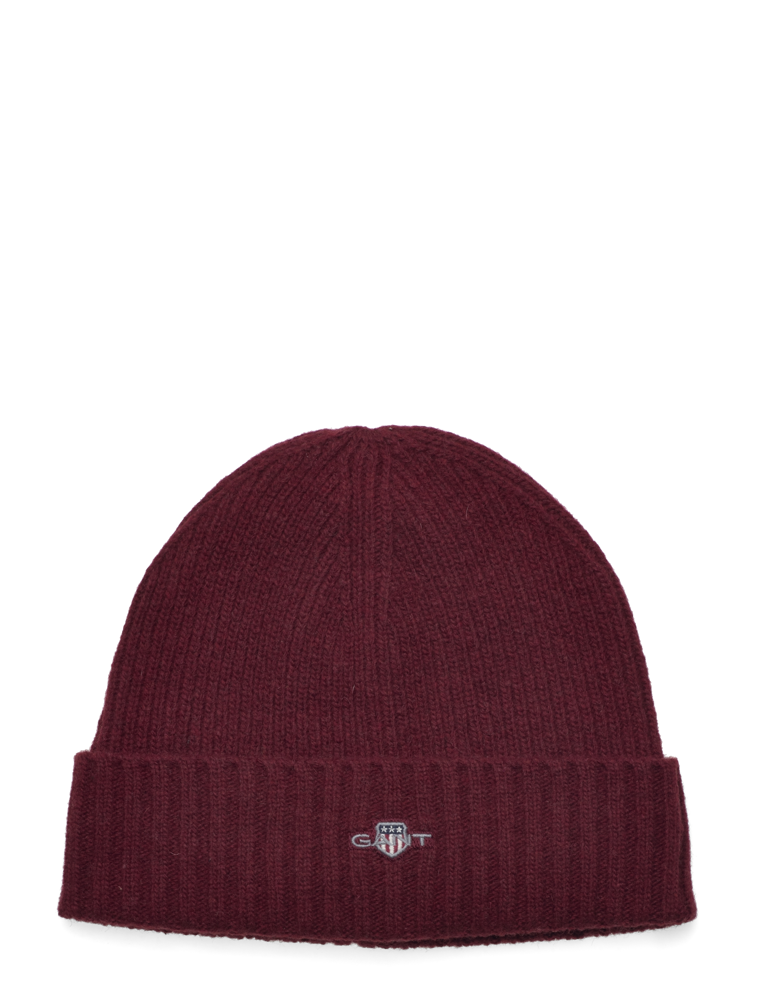 Gant - UNISEX. SHIELD WOOL BEANIE - accessories - plumped red - 1