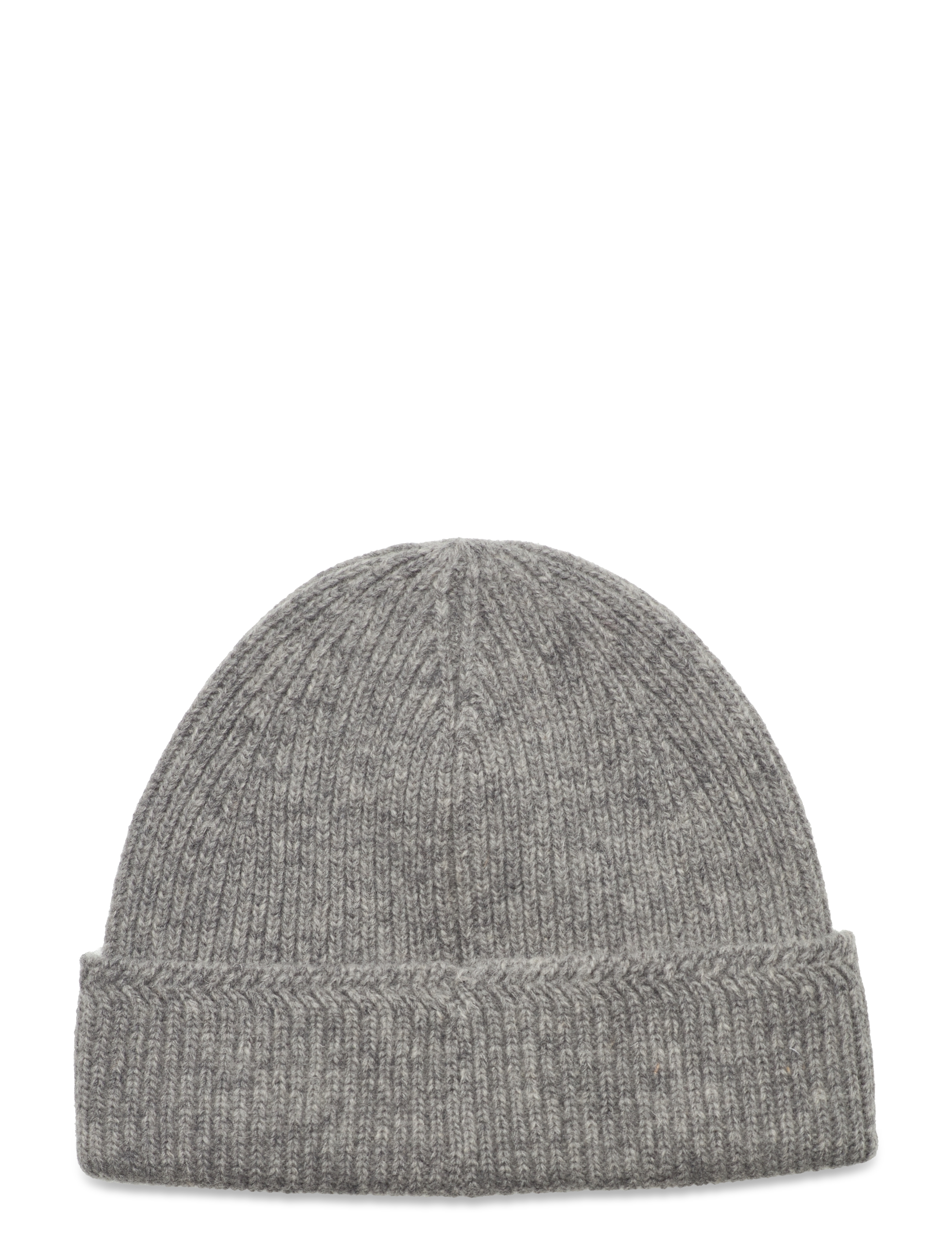 GANT - WOOL KNIT BEANIE - grey melange - 1