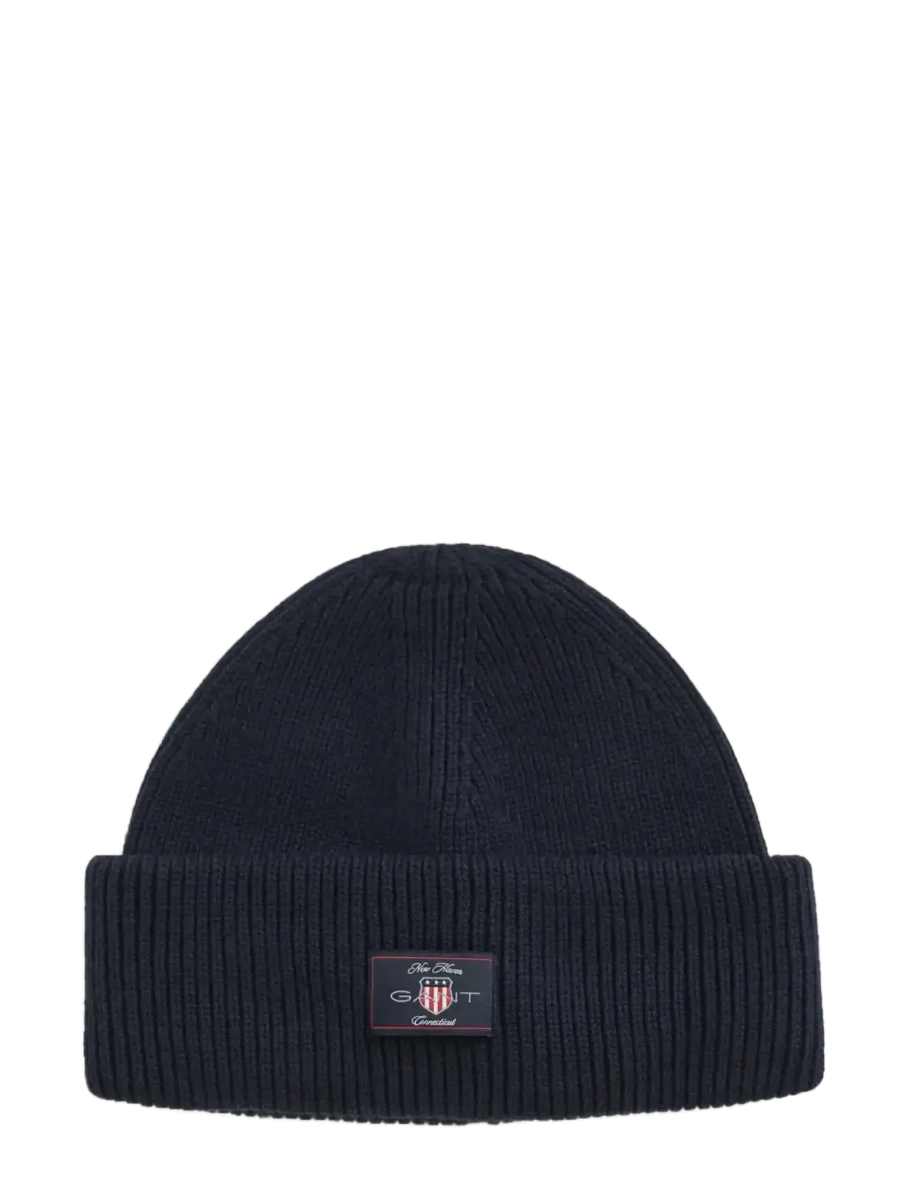 Gant COTTON BLEND RIBBED BEANIE - Accessoires - EVENING BLUE / navy
