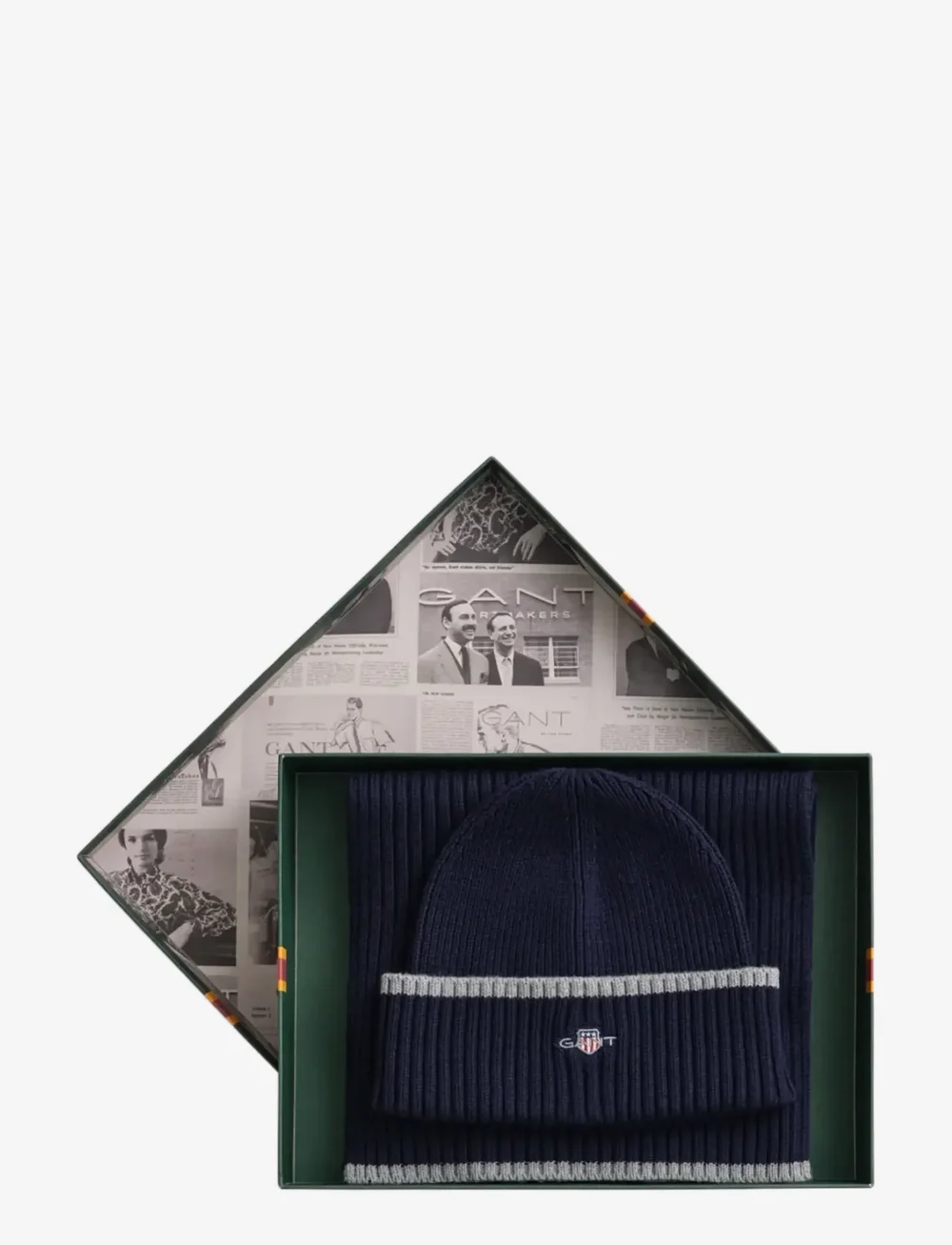 GANT - ESSENTIAL GIFT SET - winterschals - marine - 1