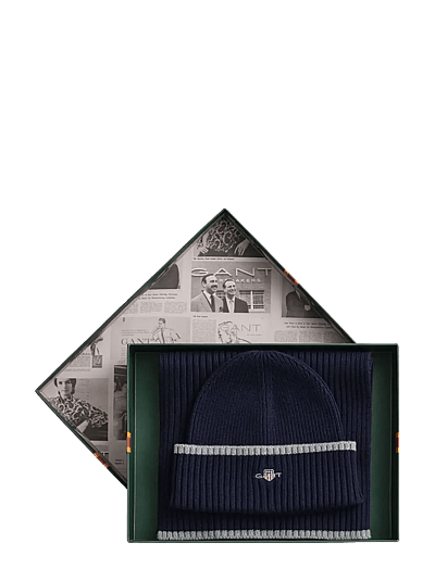Gant ESSENTIAL GIFT SET - Mützen - MARINE / navy