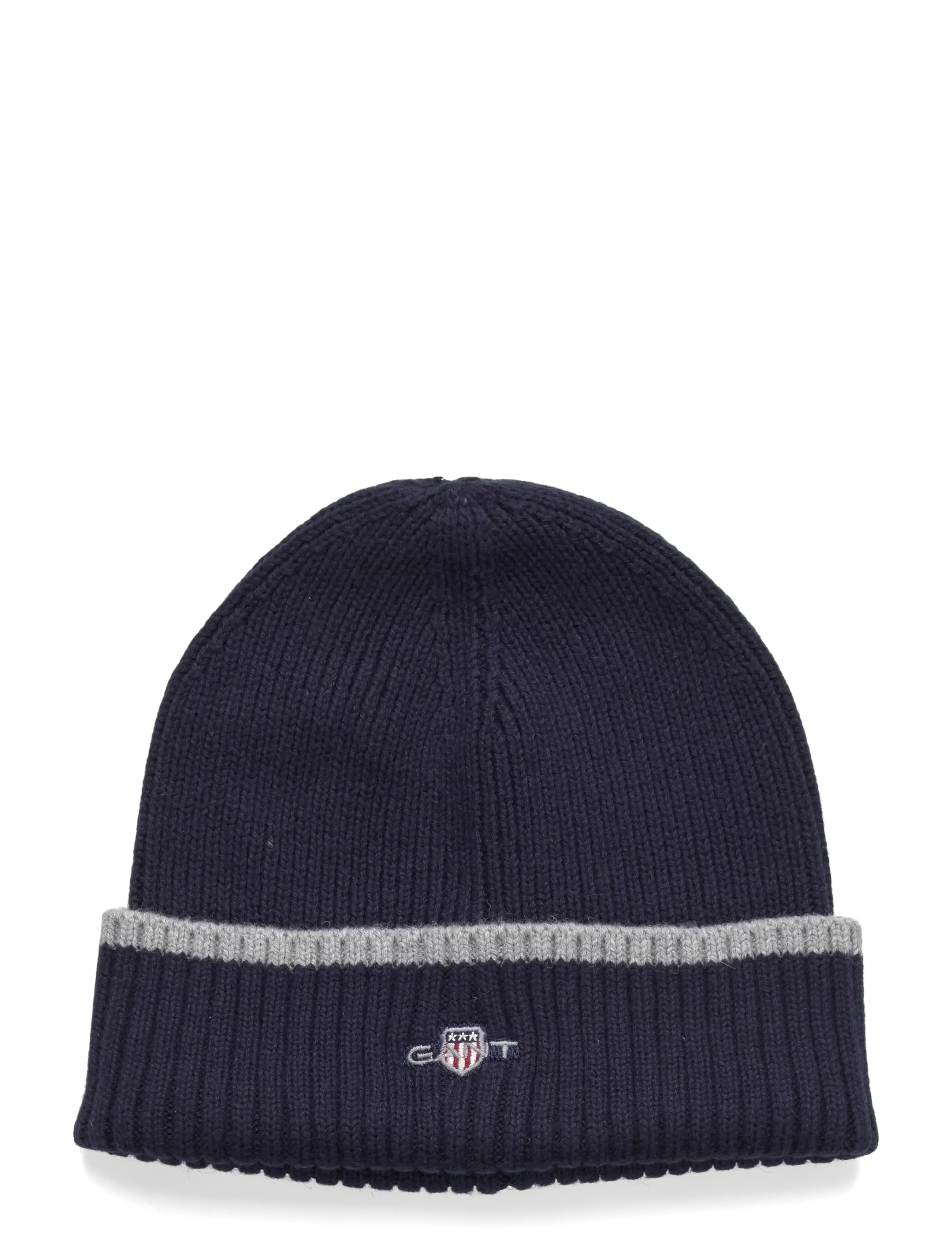 Gant ESSENTIAL BEANIE AND GLOVE - Accessoires - MARINE / navy