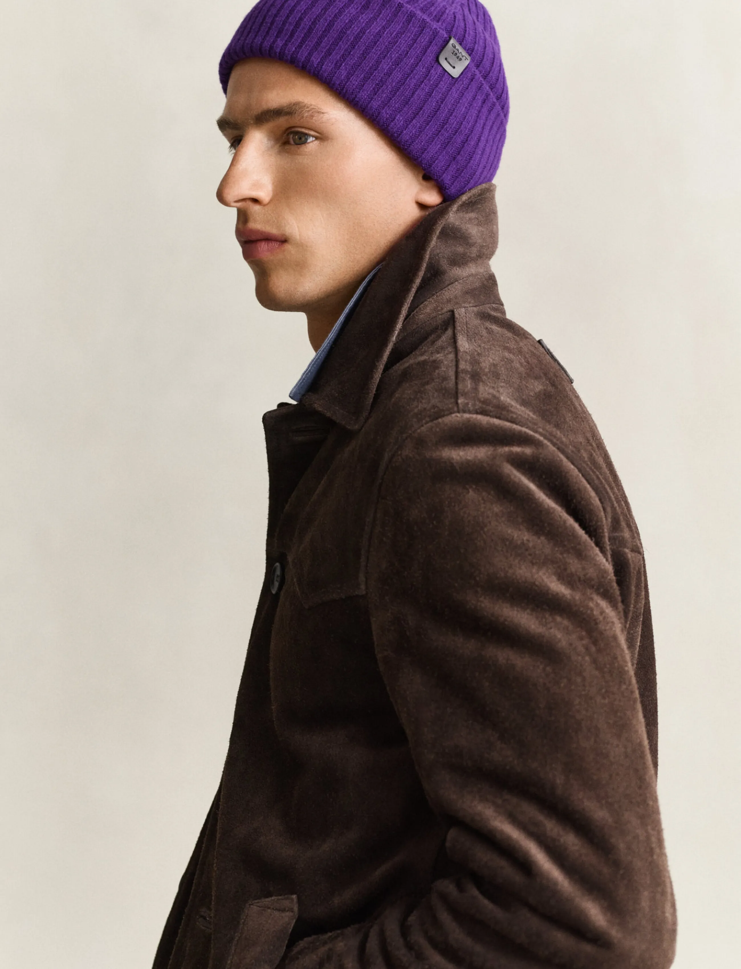 Gant - LAMBSWOOL BEANIE - shop efter anledning - pansy purple - 1