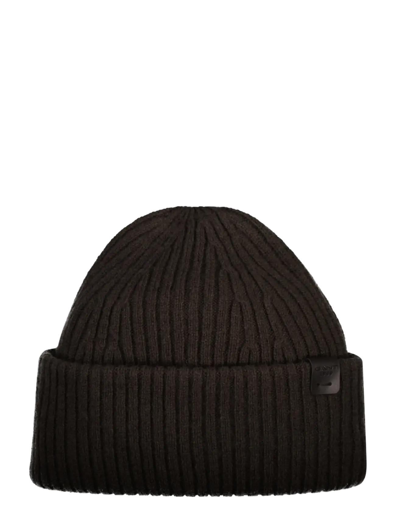 Gant LAMBSWOOL BEANIE - Aksessuaarid - SHADOW BROWN / brown