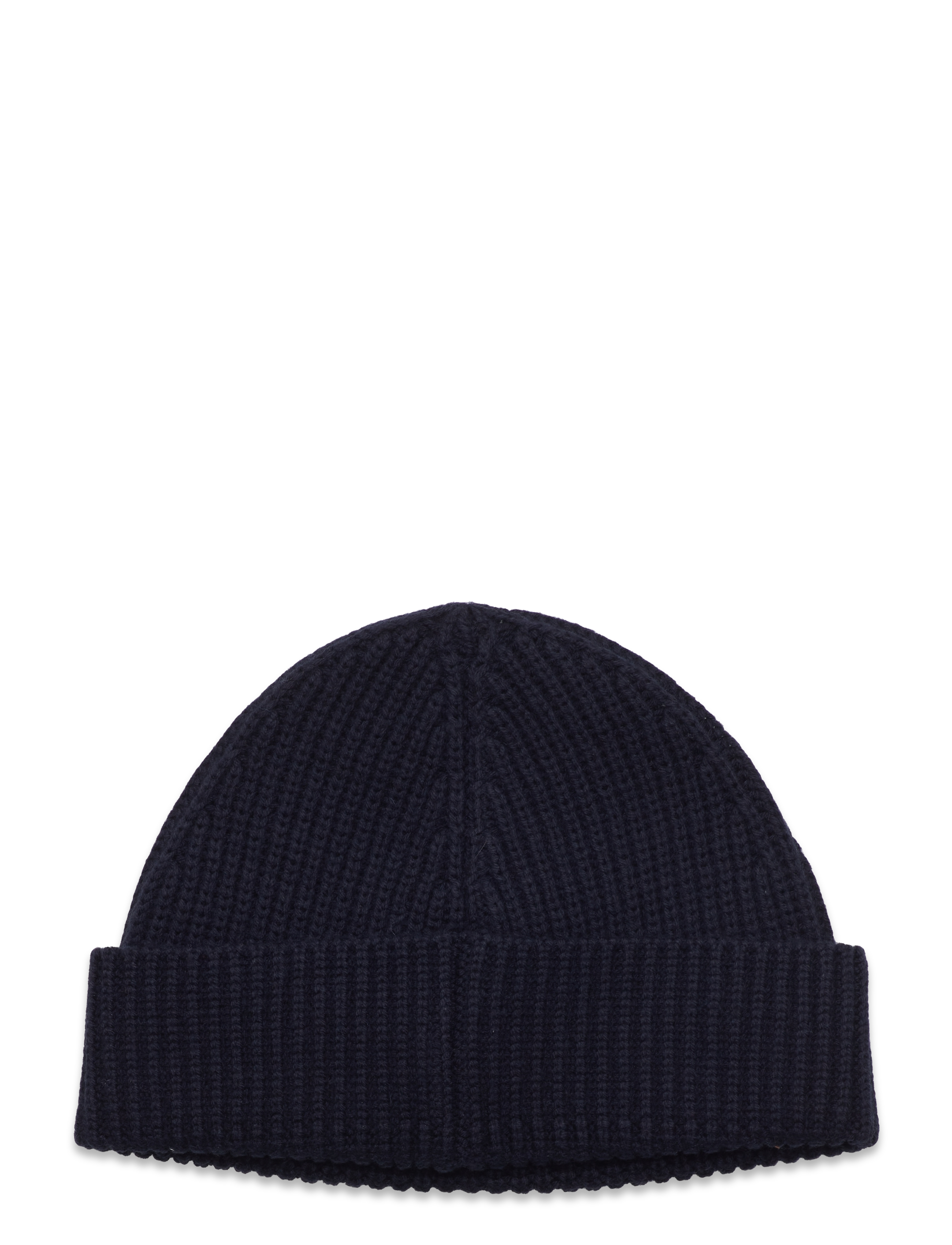 GANT - D2. FISHERMAN COTTON BEANIE - evening blue - 1