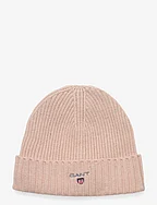 D1. WOOL LINED BEANIE - SILVER PEONY