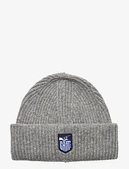 GANT - ALPINE BADGE BEANIE - Žieminės kepurės - grey melange - 0