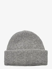 GANT - ALPINE BADGE BEANIE - winter hats - grey melange - 1