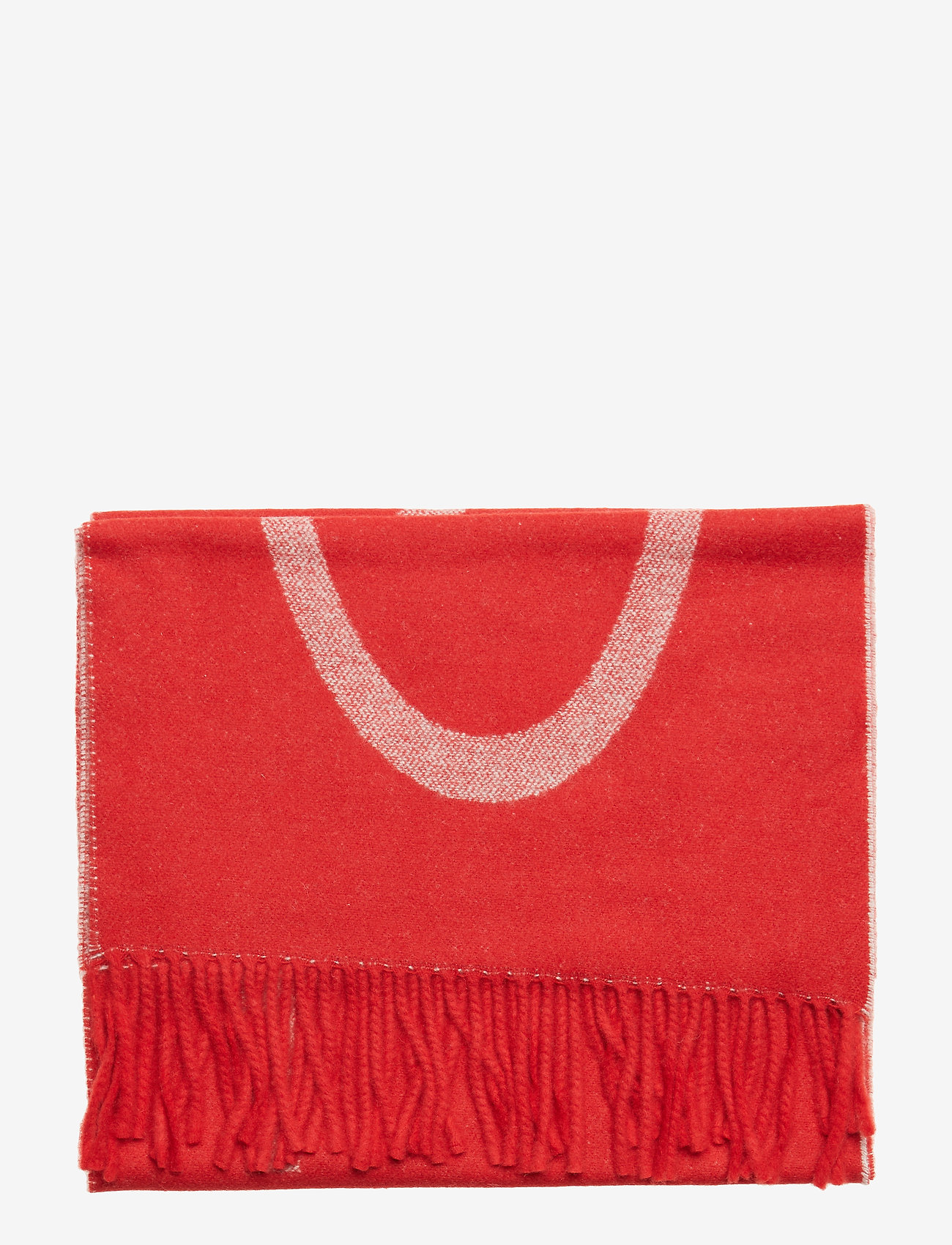GANT - D1. LOGO WOOL SCARF - bright red - 2