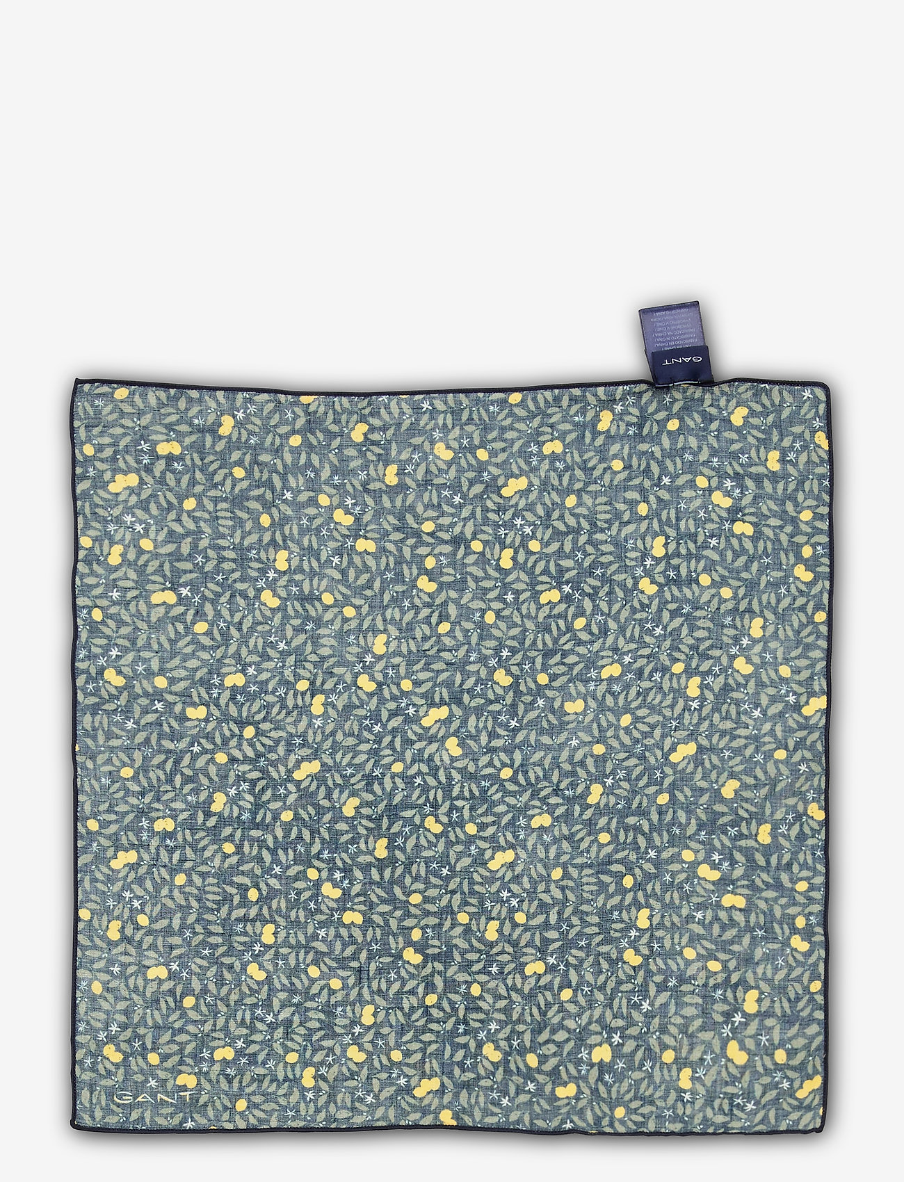 GANT - D2. LINEN PKT SQUARE - insignia blue - 1