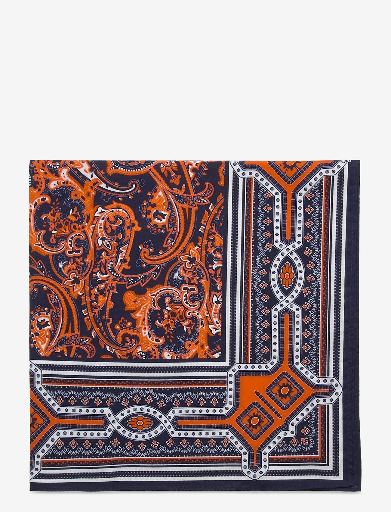 GANT - D1. COTTON BANDANA - dark orange - 1