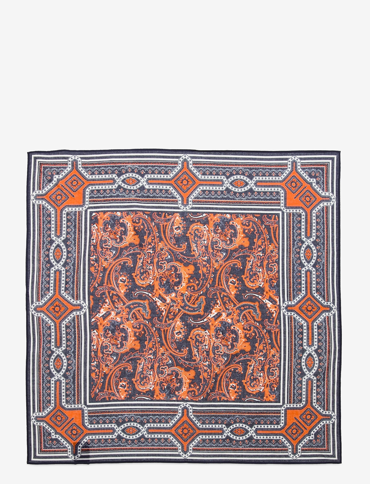 GANT - D1. COTTON BANDANA - dark orange - 2