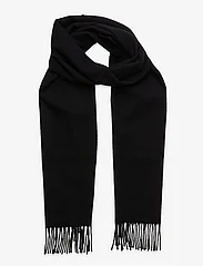 GANT - UNISEX. WOOL SCARF - winter scarves - black - 0