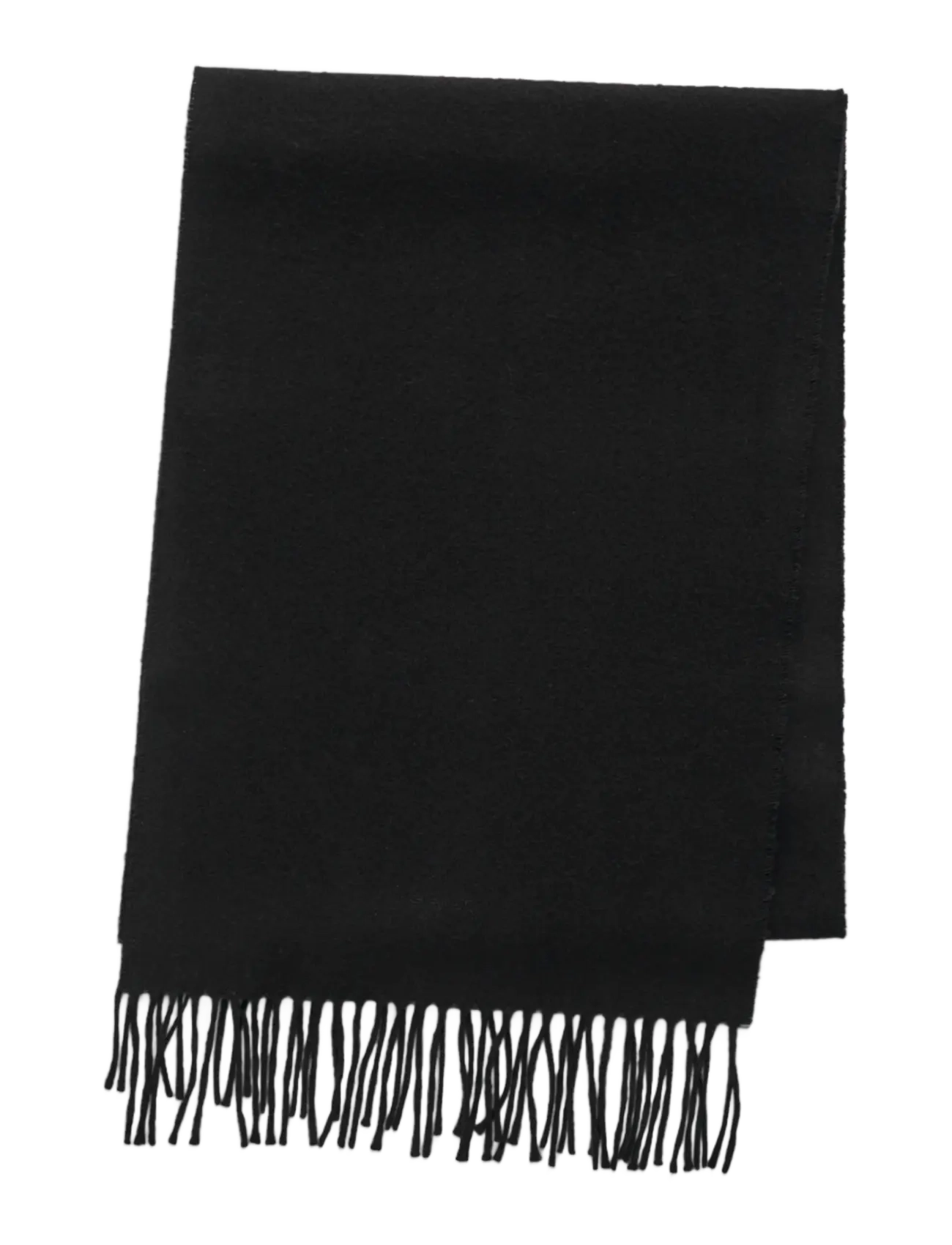 Gant UNISEX. WOOL SCARF - Skjerf - BLACK / black