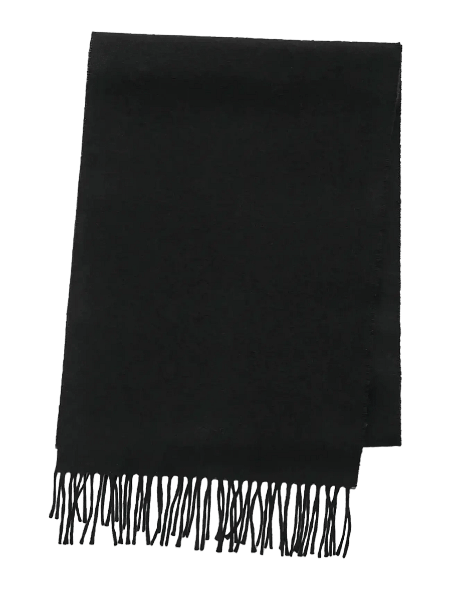 Gant - UNISEX. WOOL SCARF - halsdukar - black - 2