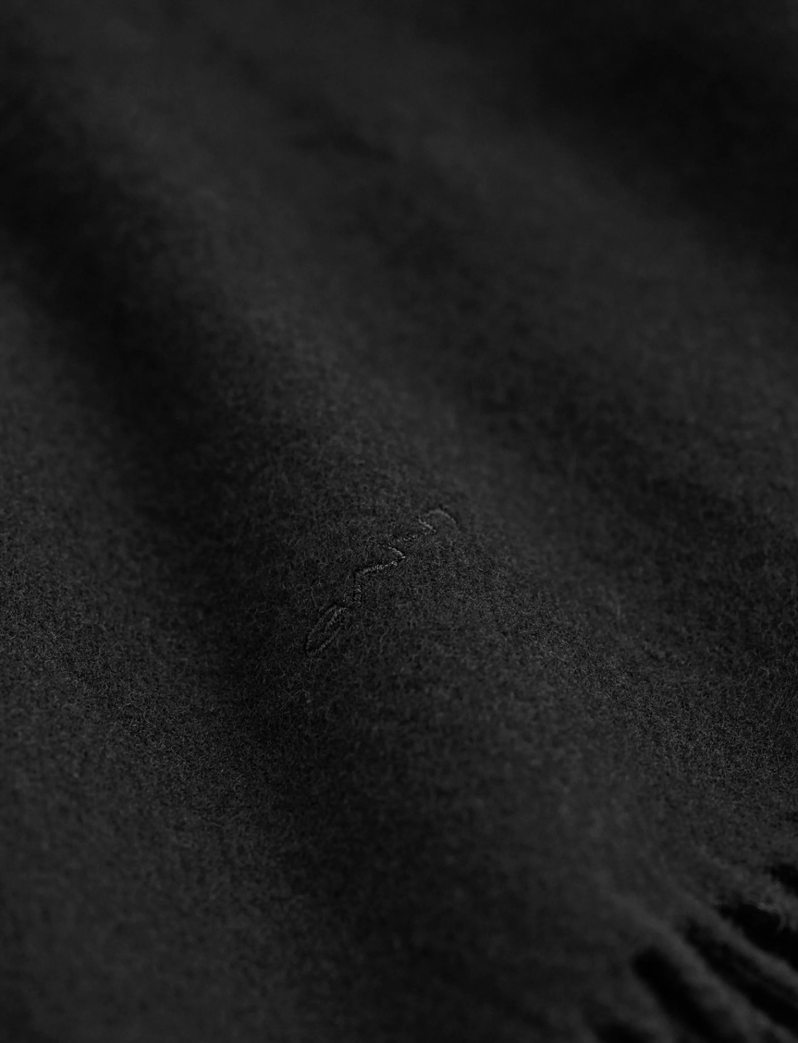 Gant - UNISEX. WOOL SCARF - halsdukar - black - 2