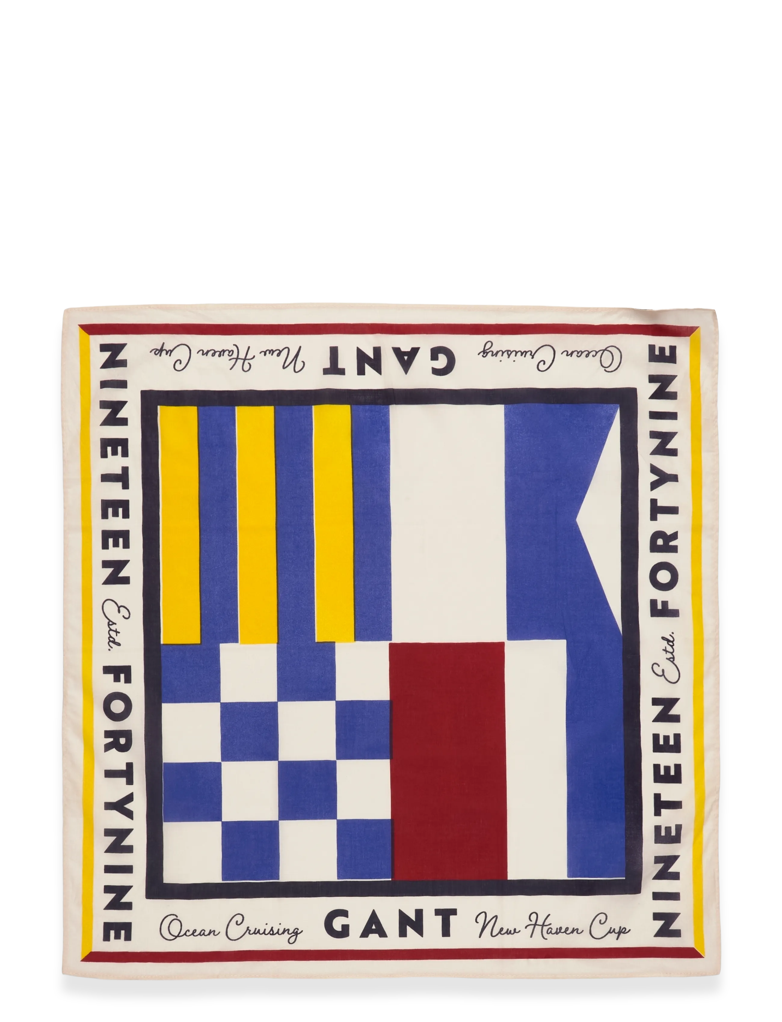 Gant - SIGNAL FLAG COTTON BANDANA - multicolor - 2