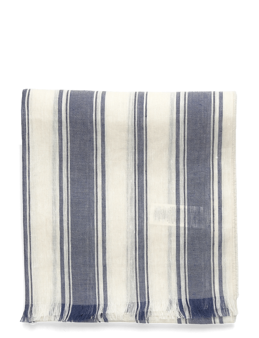 Gant - STRIPED LINEN SCARF - tynde tørklæder - cream - 1