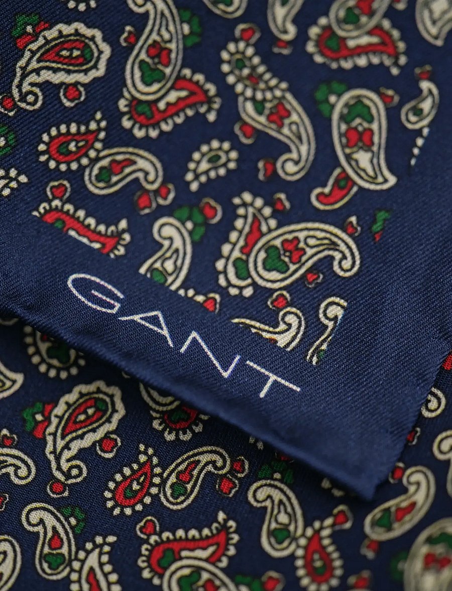 Gant - FOULARD POCKET SQUARE - einstecktücher - marine - 1