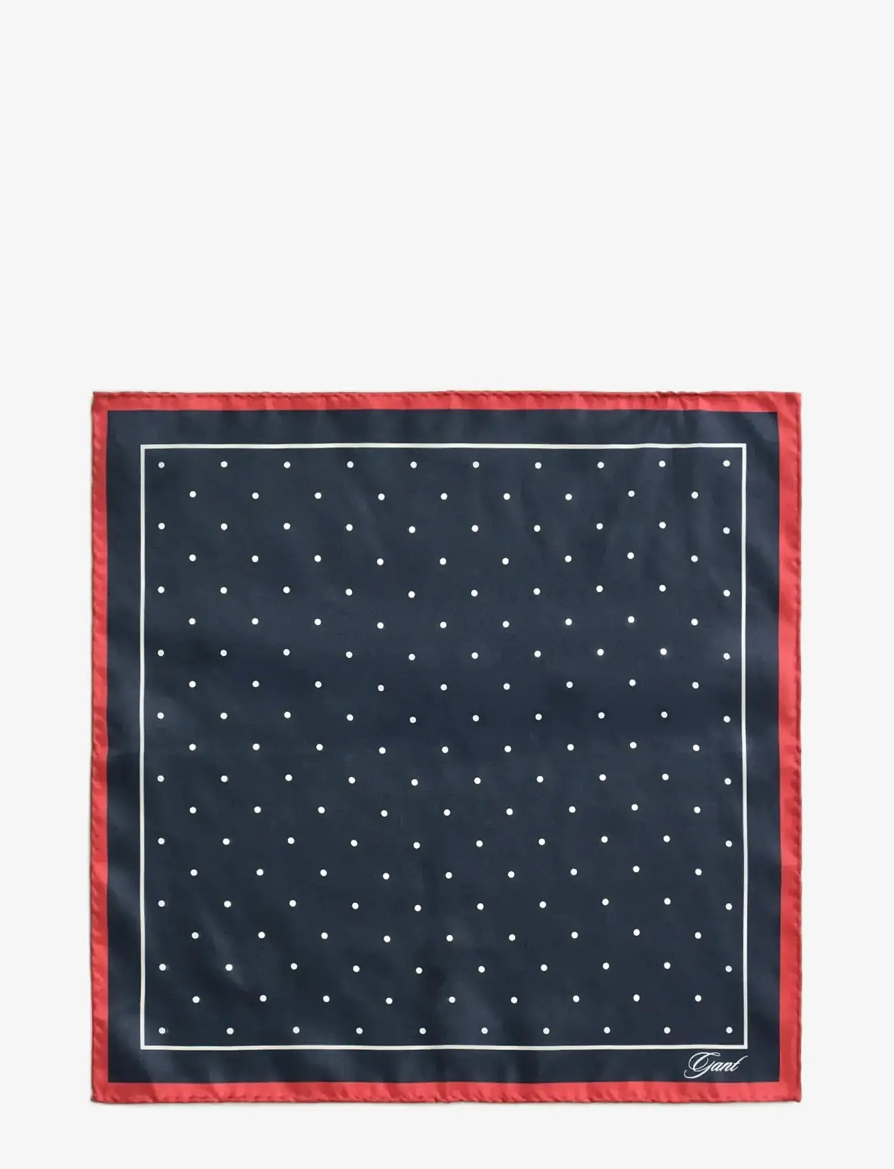 Gant - DOT PRINT POCKET SQUARE - einstecktücher - marine - 0
