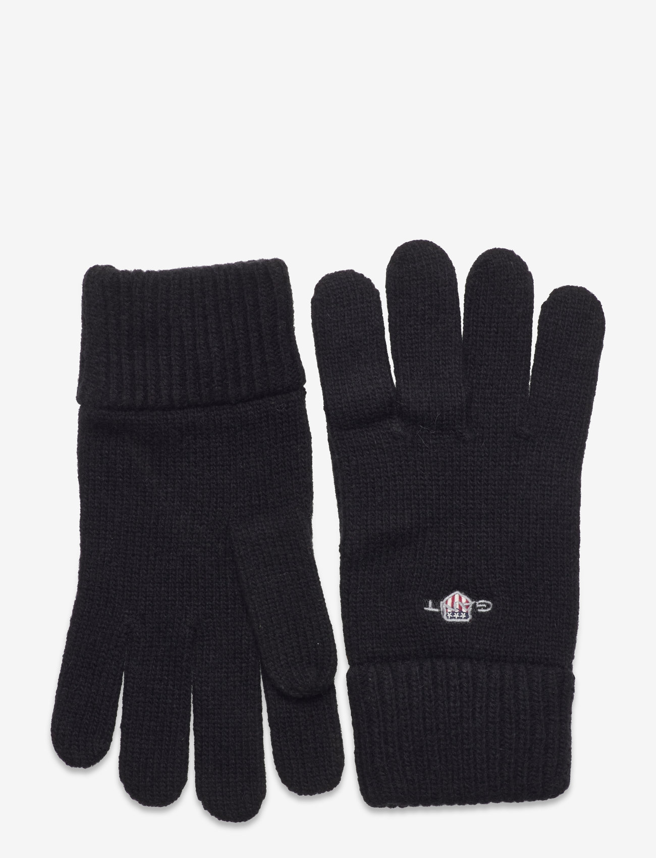 GANT - SHIELD WOOL GLOVES - shoppa efter tillfälle - black - 0