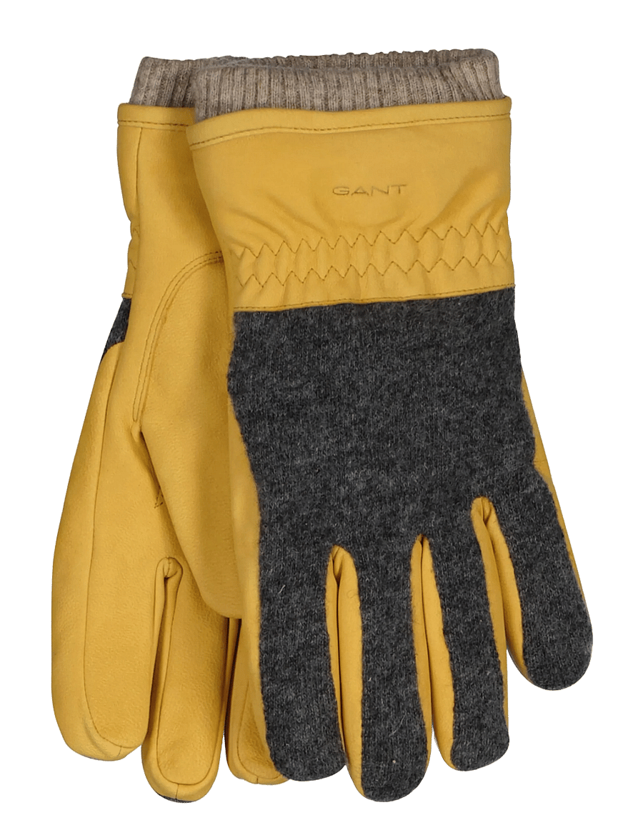 Gant - NUBUCK GLOVES - shop efter anledning - gold yellow - 0