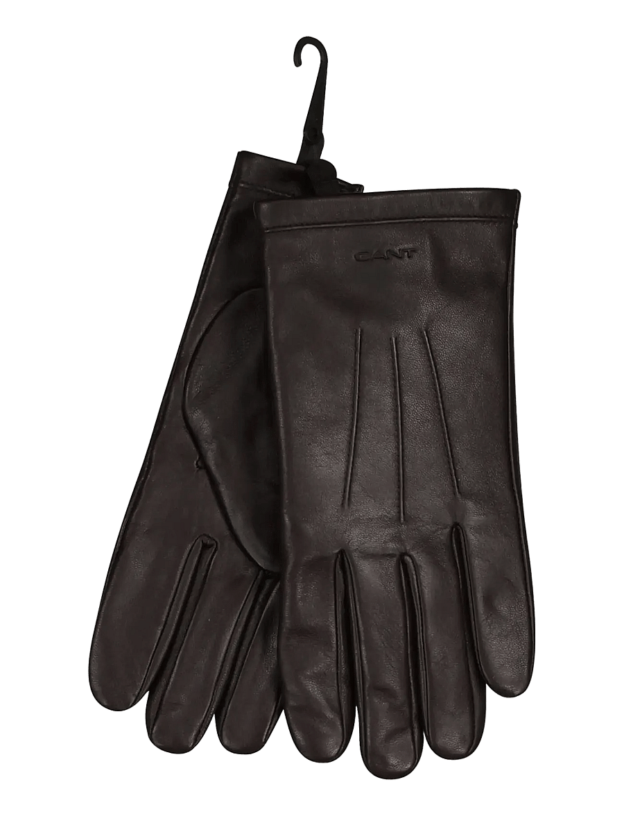 Gant - CASHMERE LINED LAMBSKIN GLOVES - shoppa efter tillfälle - deep brown - 0