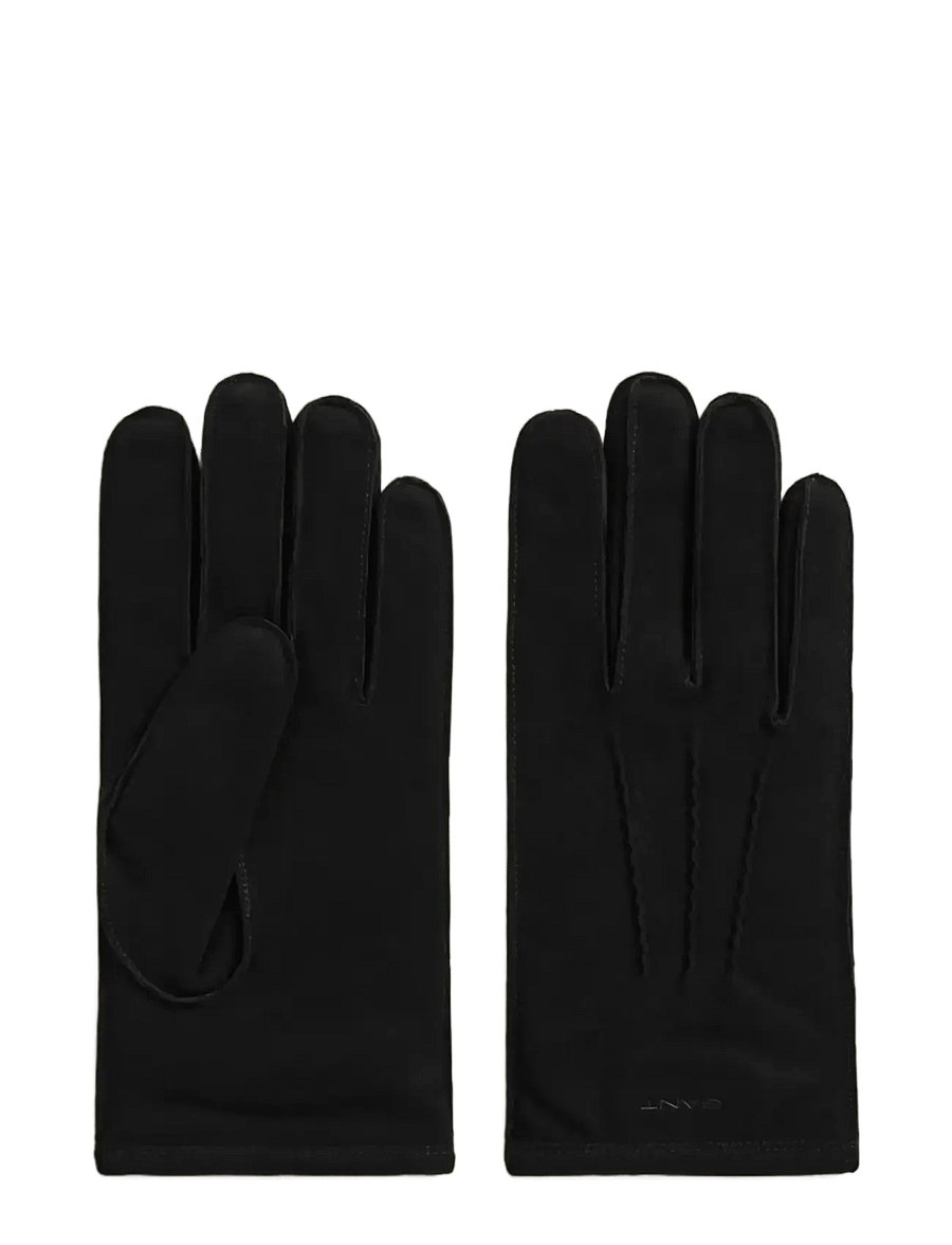 Gant - CASHMERE LINED SUEDE GLOVES - nach anlass kaufen - black - 0