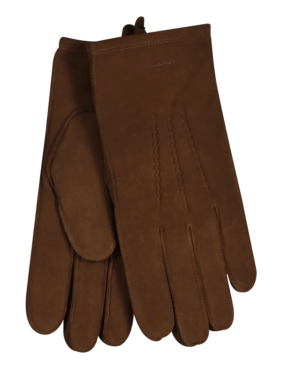 Gant - CASHMERE LINED SUEDE GLOVES - nach anlass kaufen - caramel brown - 0