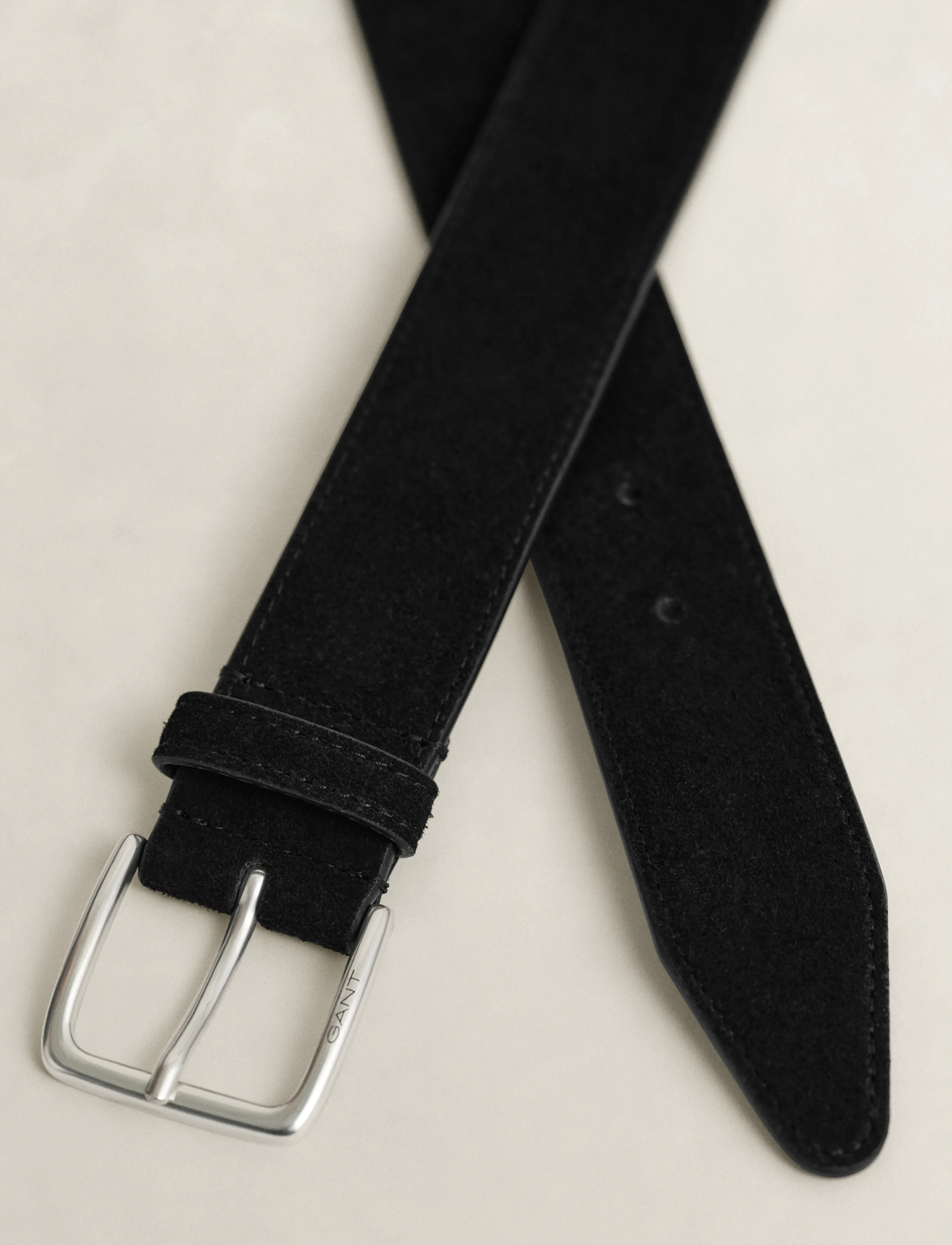 Gant - Suede Belt - black - 1