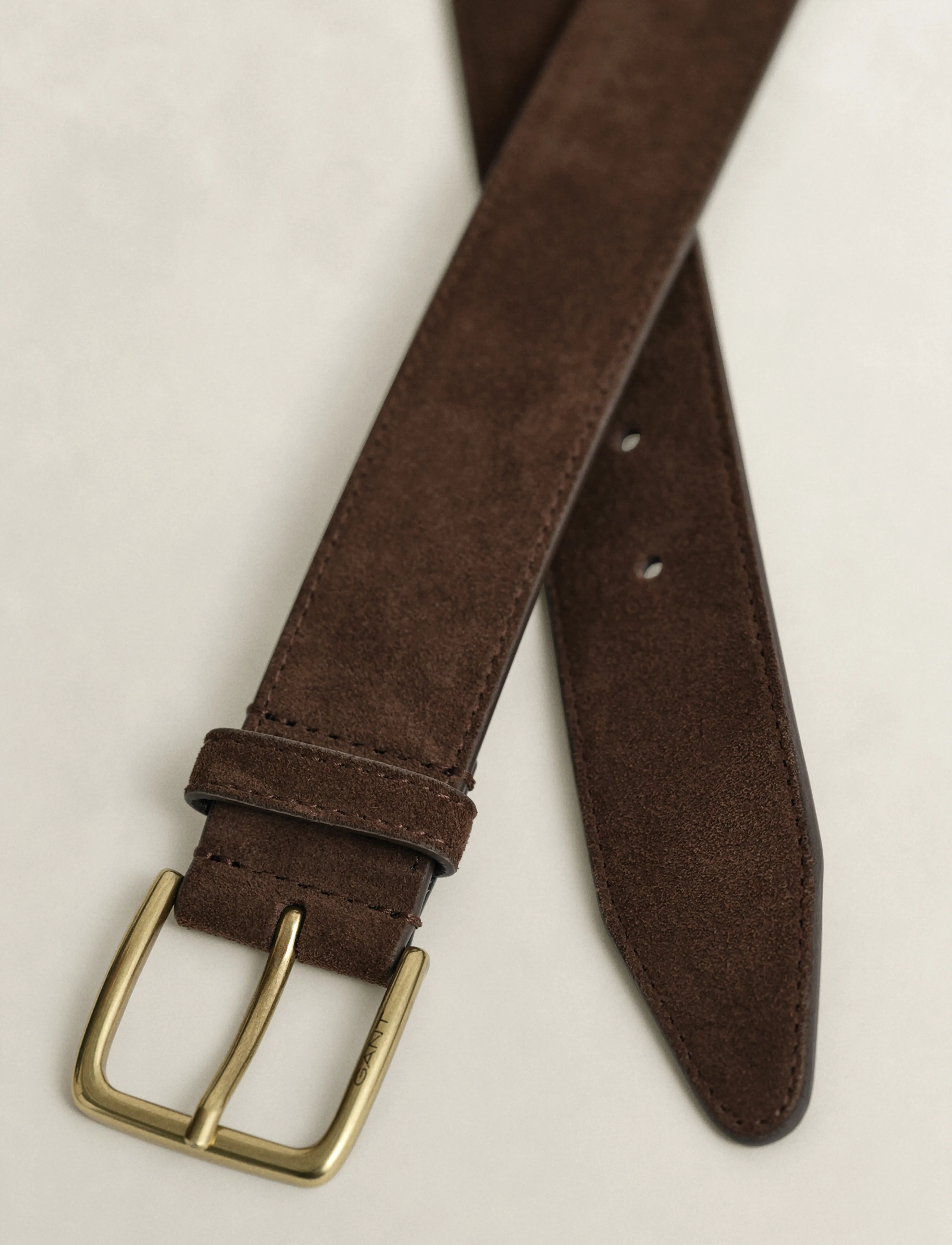 Gant - Suede Belt - fresh soil - 1
