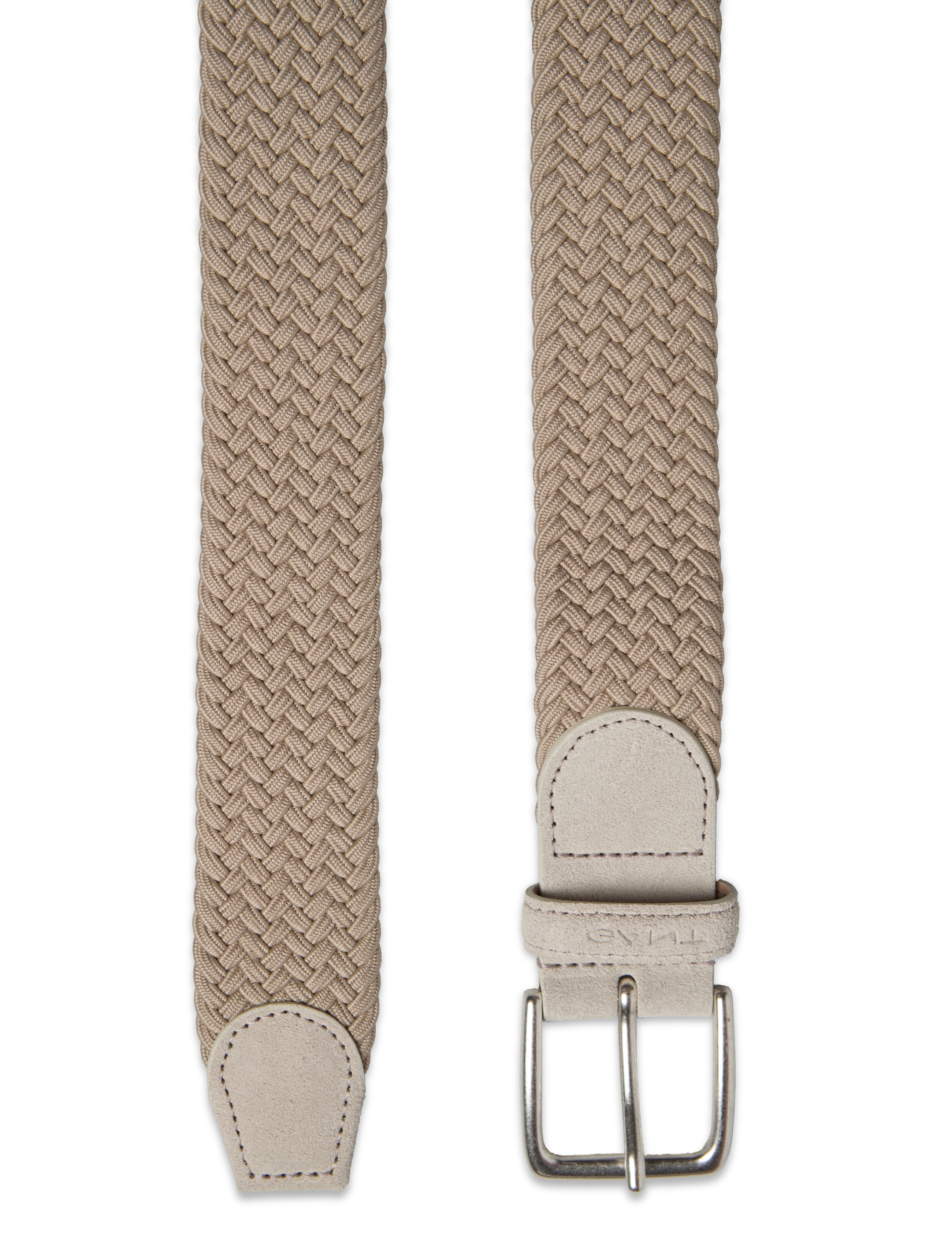 GANT - ELASTIC BRAID BELT - dry sand - 1
