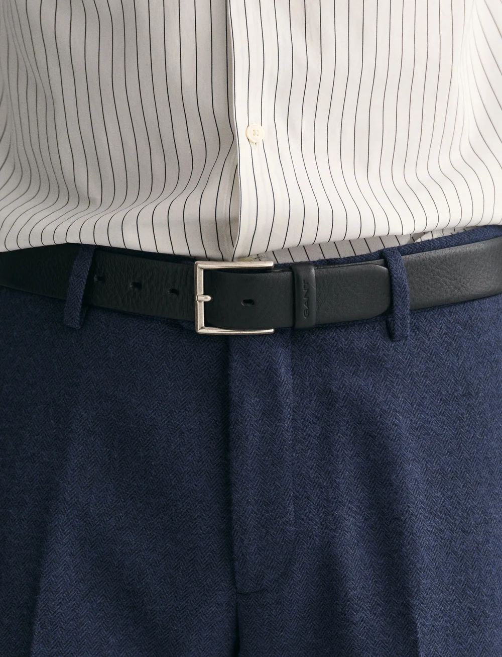 GANT - CLASSIC LEATHER BELT - klassisch gürtel - black - 0