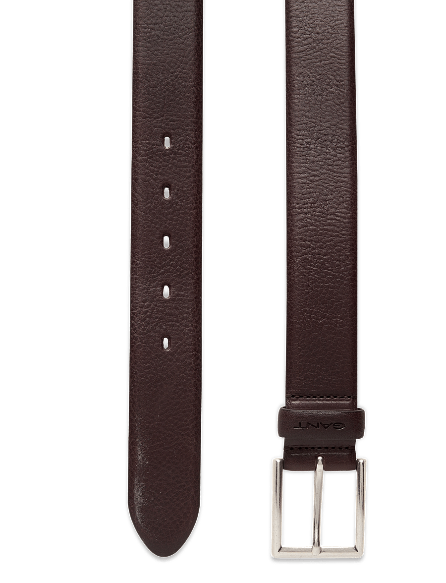 Gant - CLASSIC LEATHER BELT - rich brown - 1