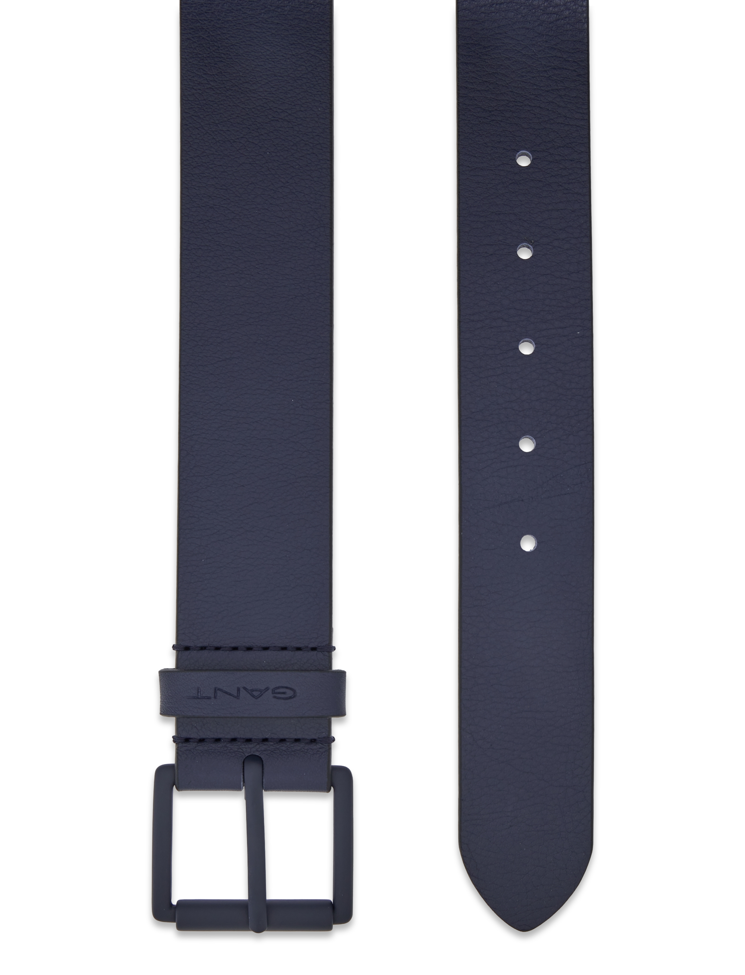 GANT - TONAL BUCKLE LEATHER BELT - classic blue - 1