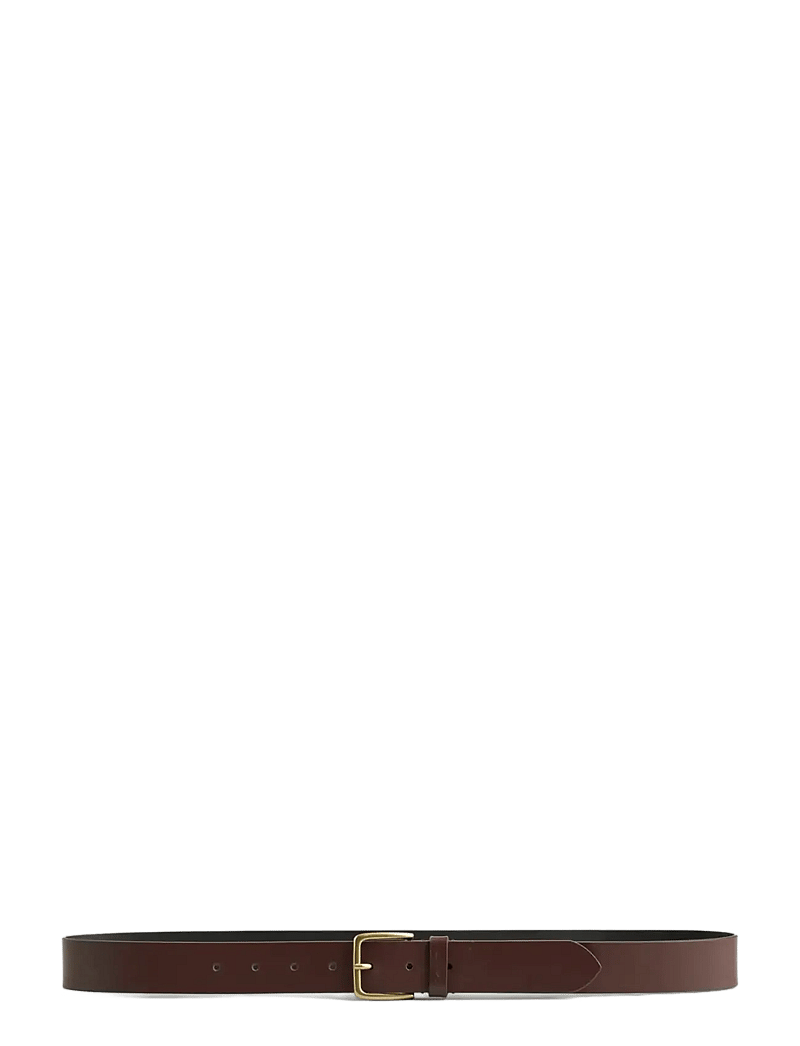 GANT - LEATHER BELT - klassiska skärp - soil brown - 0