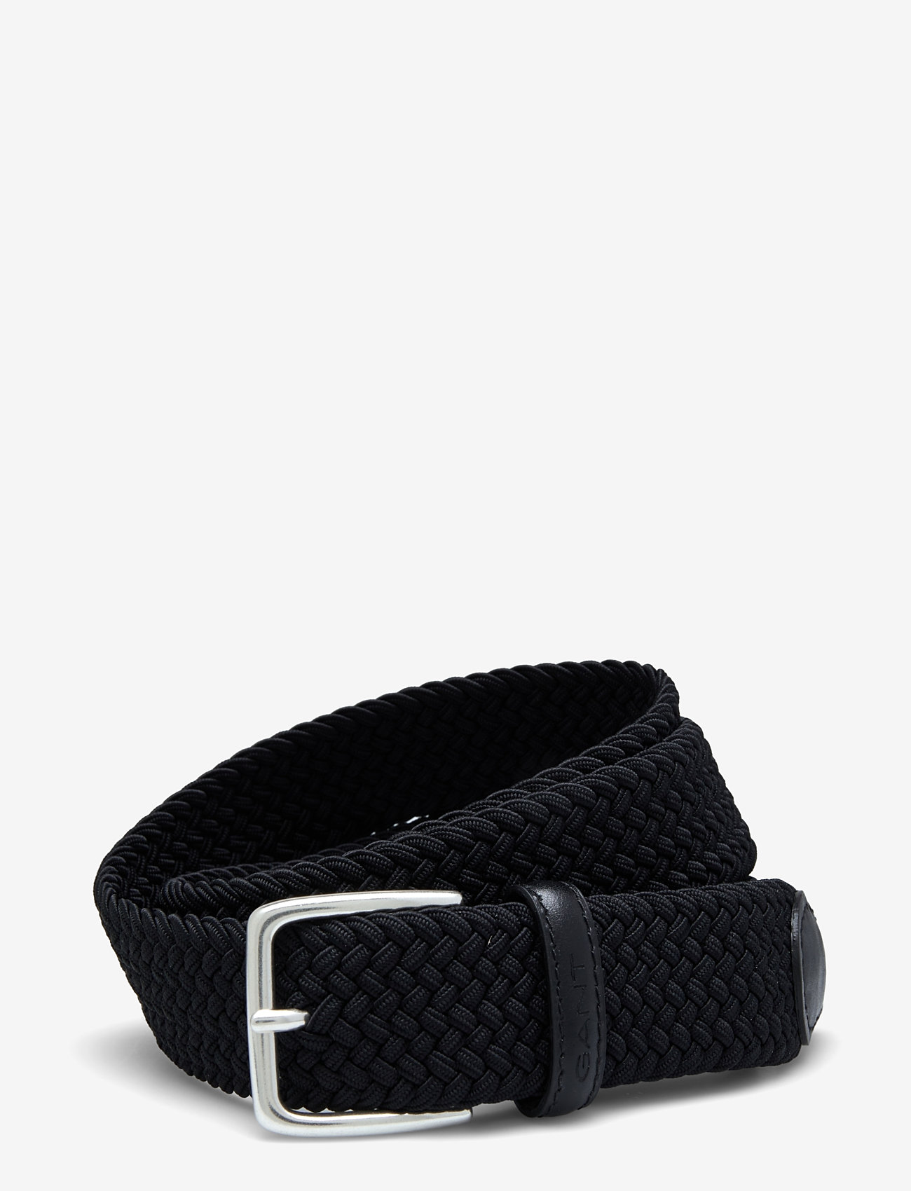 GANT - ELASTIC BRAIDED BELT - geflochten gürtel - black - 0