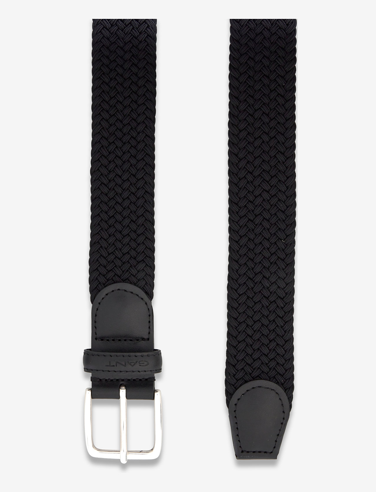 GANT - ELASTIC BRAIDED BELT - geflochten gürtel - black - 1
