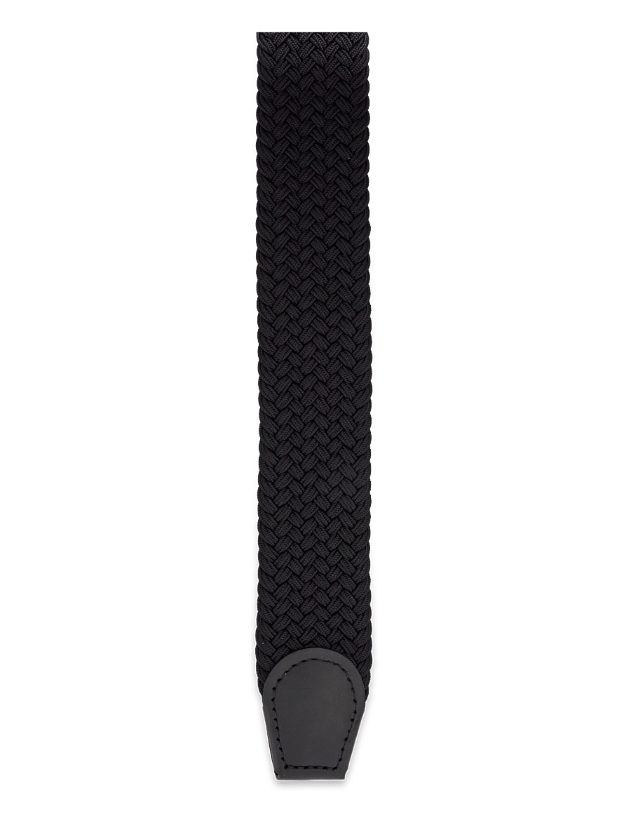 Gant - ELASTIC BRAIDED BELT - flettede bælter - black - 2