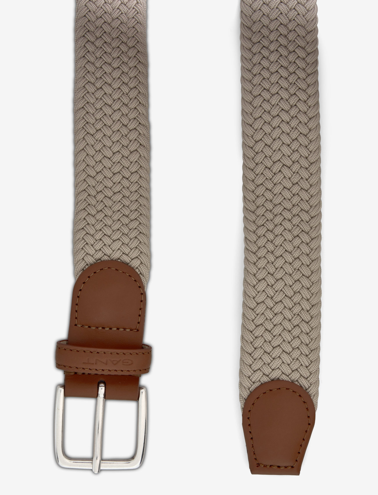 GANT - ELASTIC BRAIDED BELT - punutud vööd - dry sand - 1