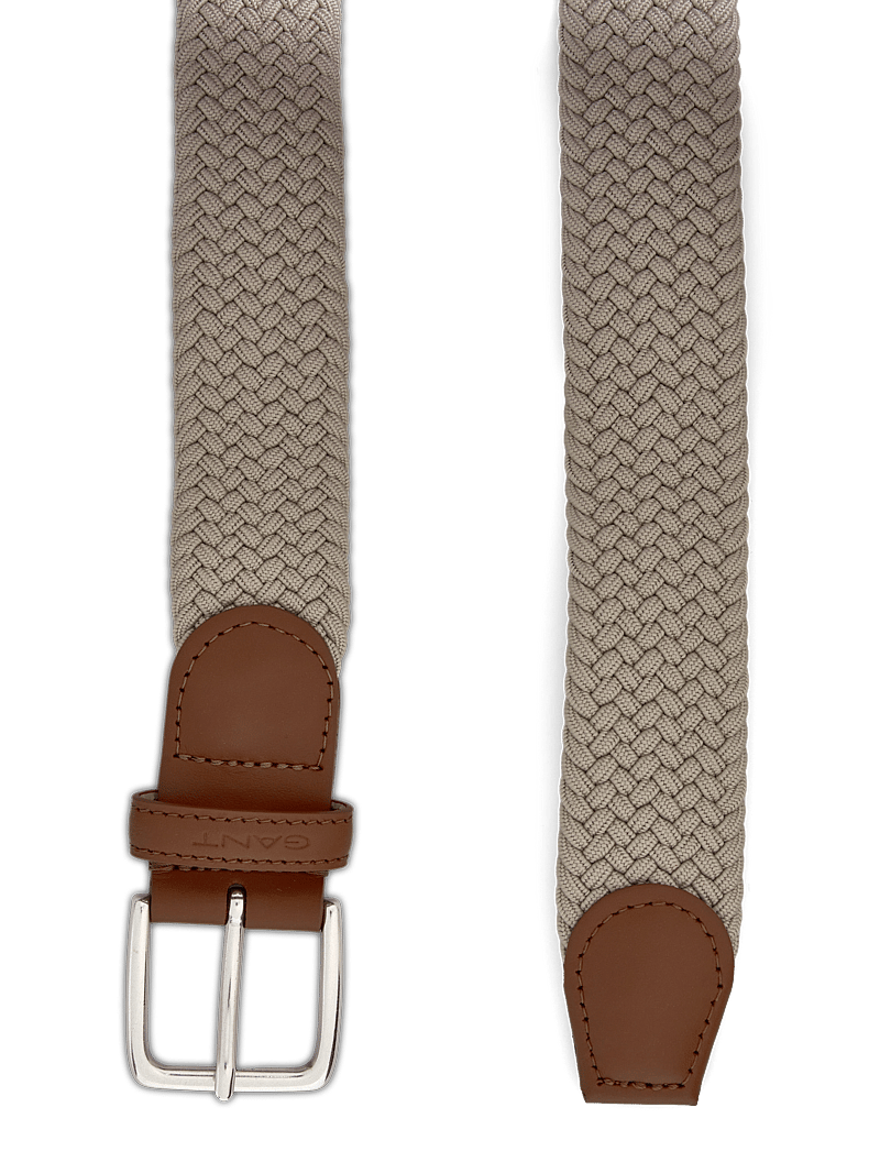 GANT - ELASTIC BRAIDED BELT - punutud vööd - dry sand - 1