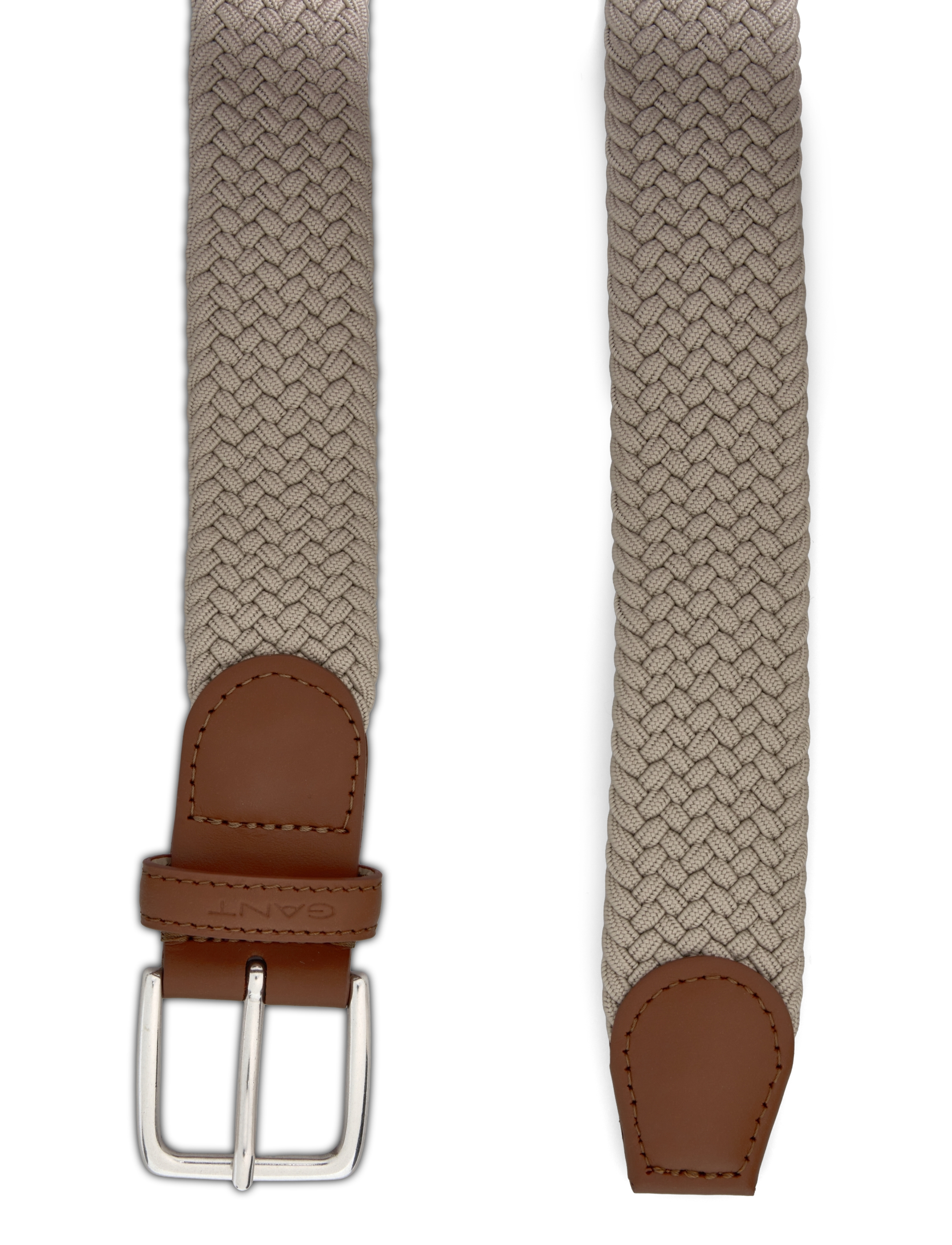 Gant - ELASTIC BRAIDED BELT - flettede bælter - dry sand - 1