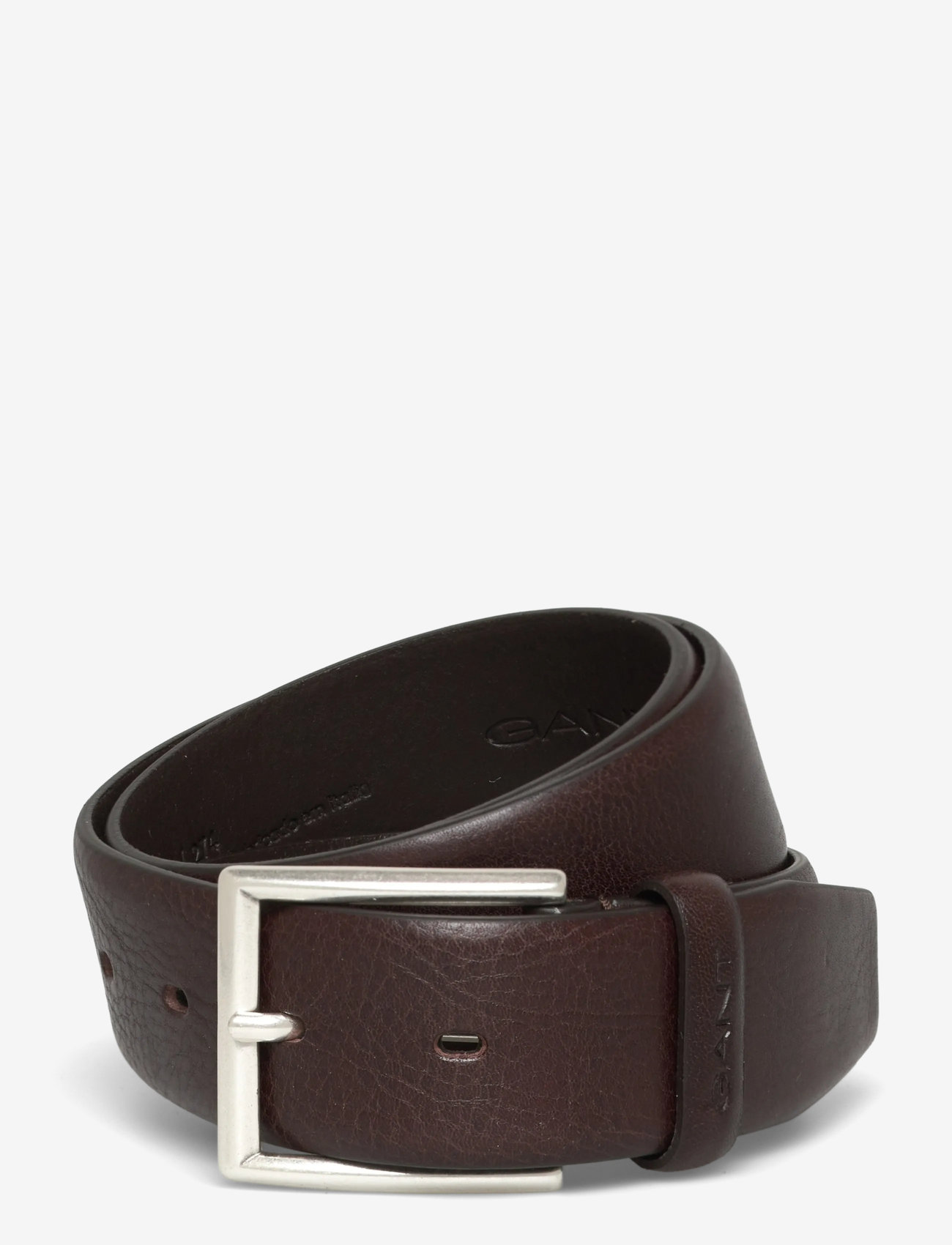 GANT - CLASSIC LEATHER BELT - klassikalised vööd - rich brown - 0