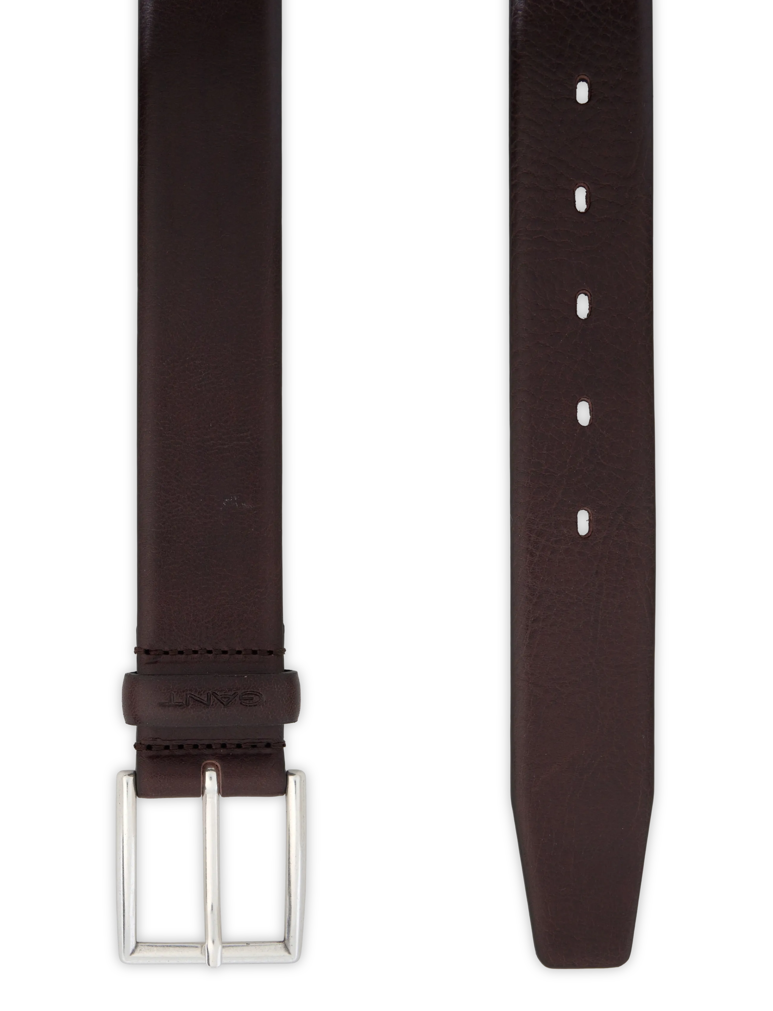 Gant - CLASSIC LEATHER BELT - rich brown - 1