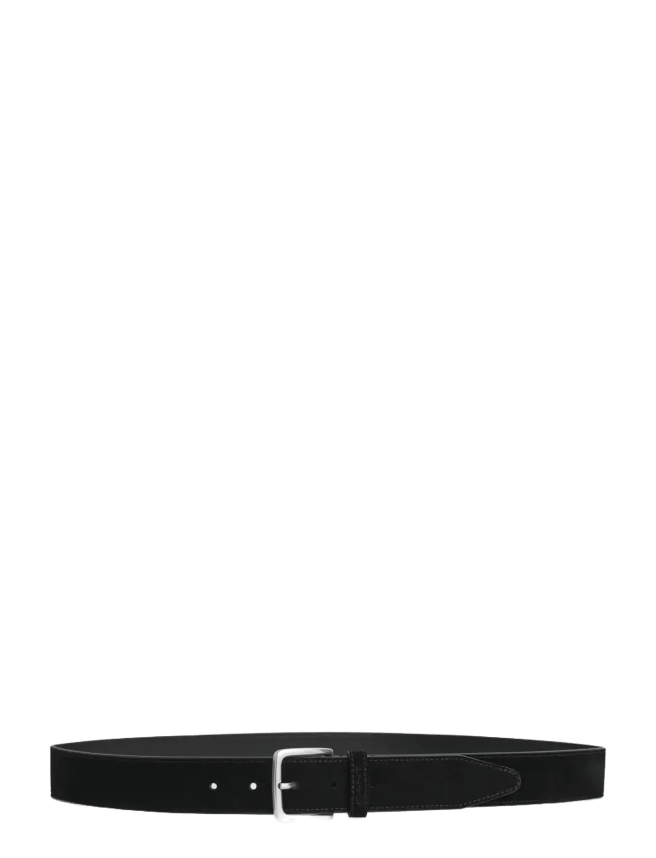 Gant Classic Suede Belt, 100, Belts, Schwarz - Männerswear