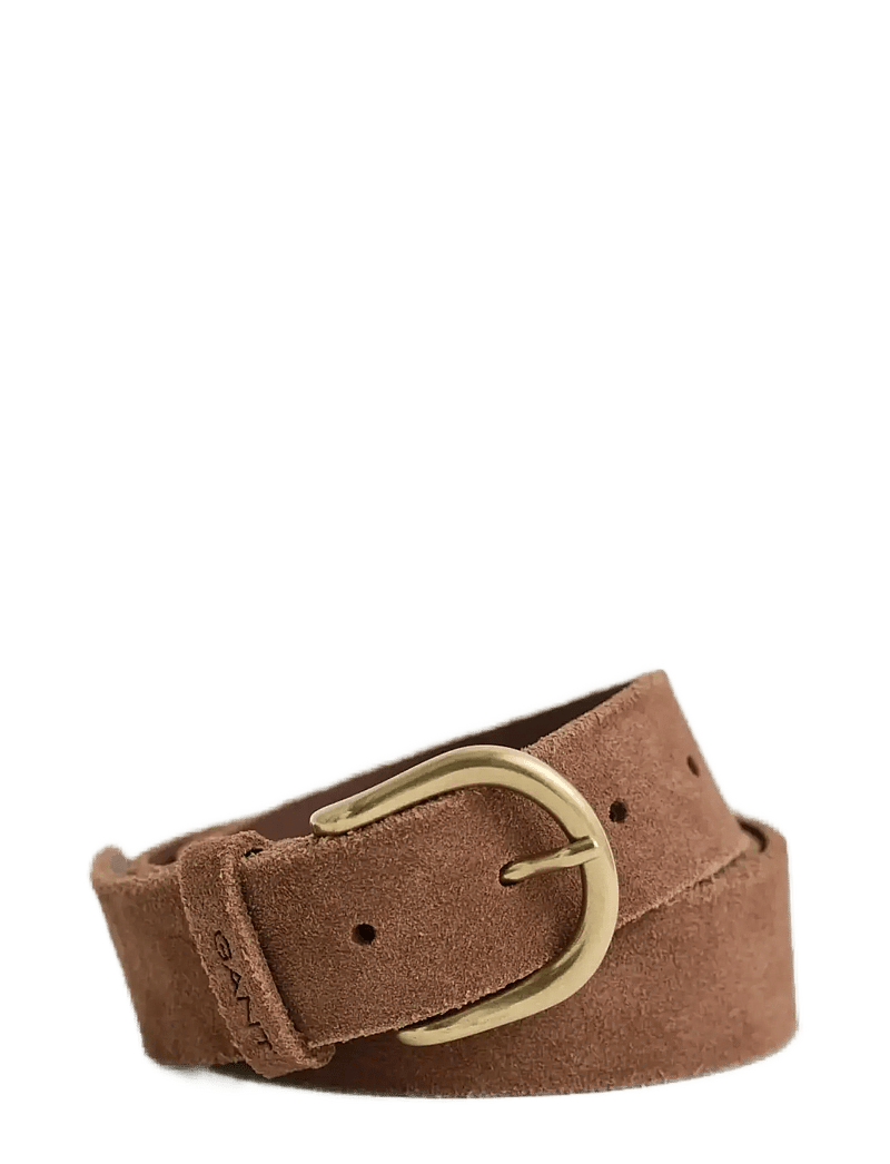 GANT - GANT JEANS BELT - ceintures classiques - mahogany brown - 0