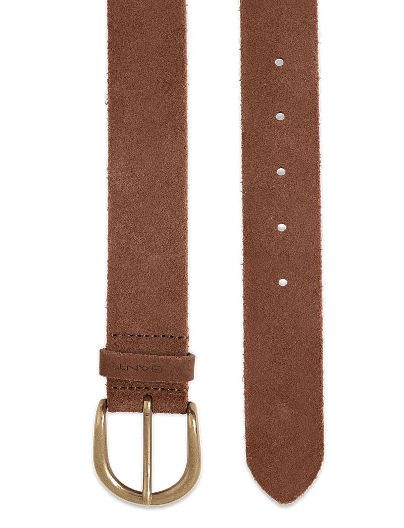 GANT - GANT JEANS BELT - ceintures classiques - mahogany brown - 1